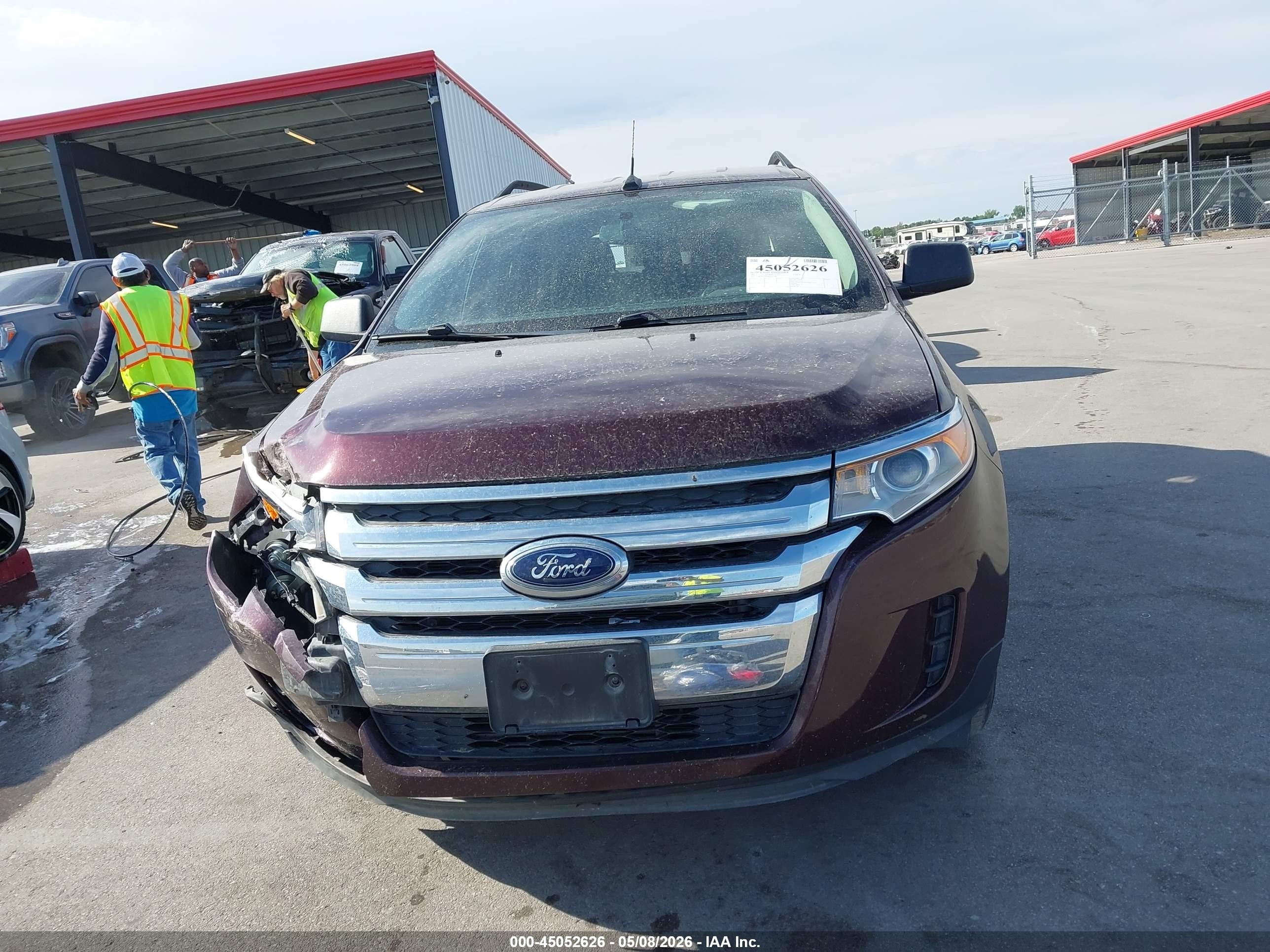2011 Ford Edge Se Maroon vin: 2FMDK3GC7BBA27092