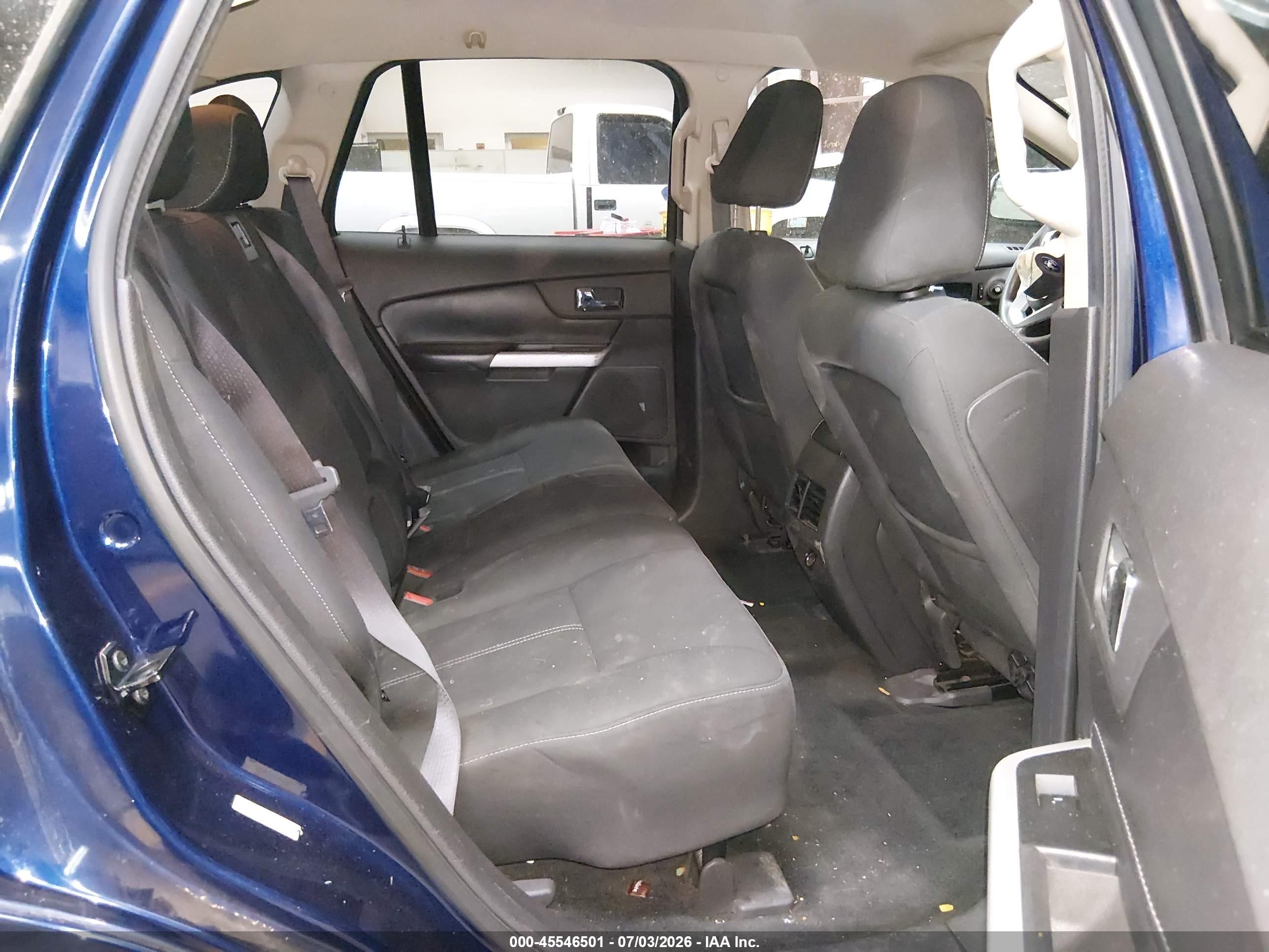 2011 Ford Edge Se Синий vin: 2FMDK3GC7BBA50064