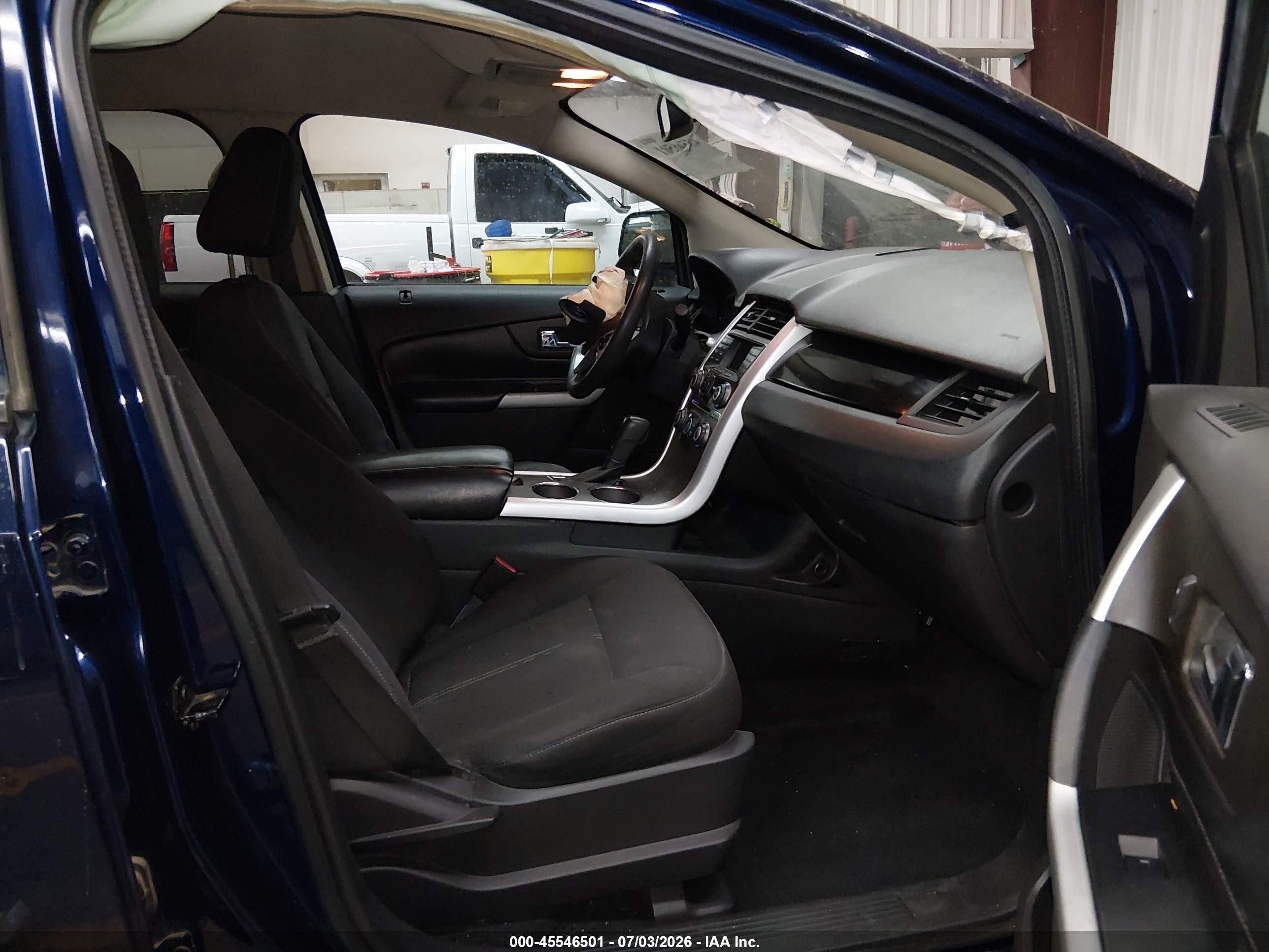 2011 Ford Edge Se Синий vin: 2FMDK3GC7BBA50064