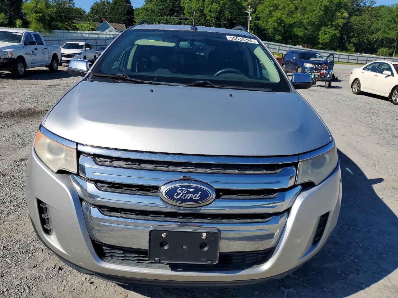 2011 Ford Edge Se Silver vin: 2FMDK3GC7BBA94999