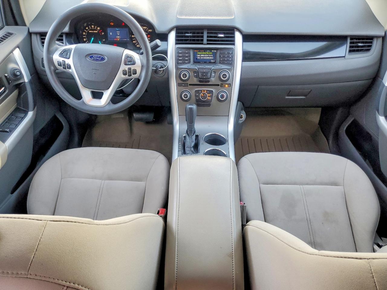 2011 Ford Edge Se White vin: 2FMDK3GC7BBB12448