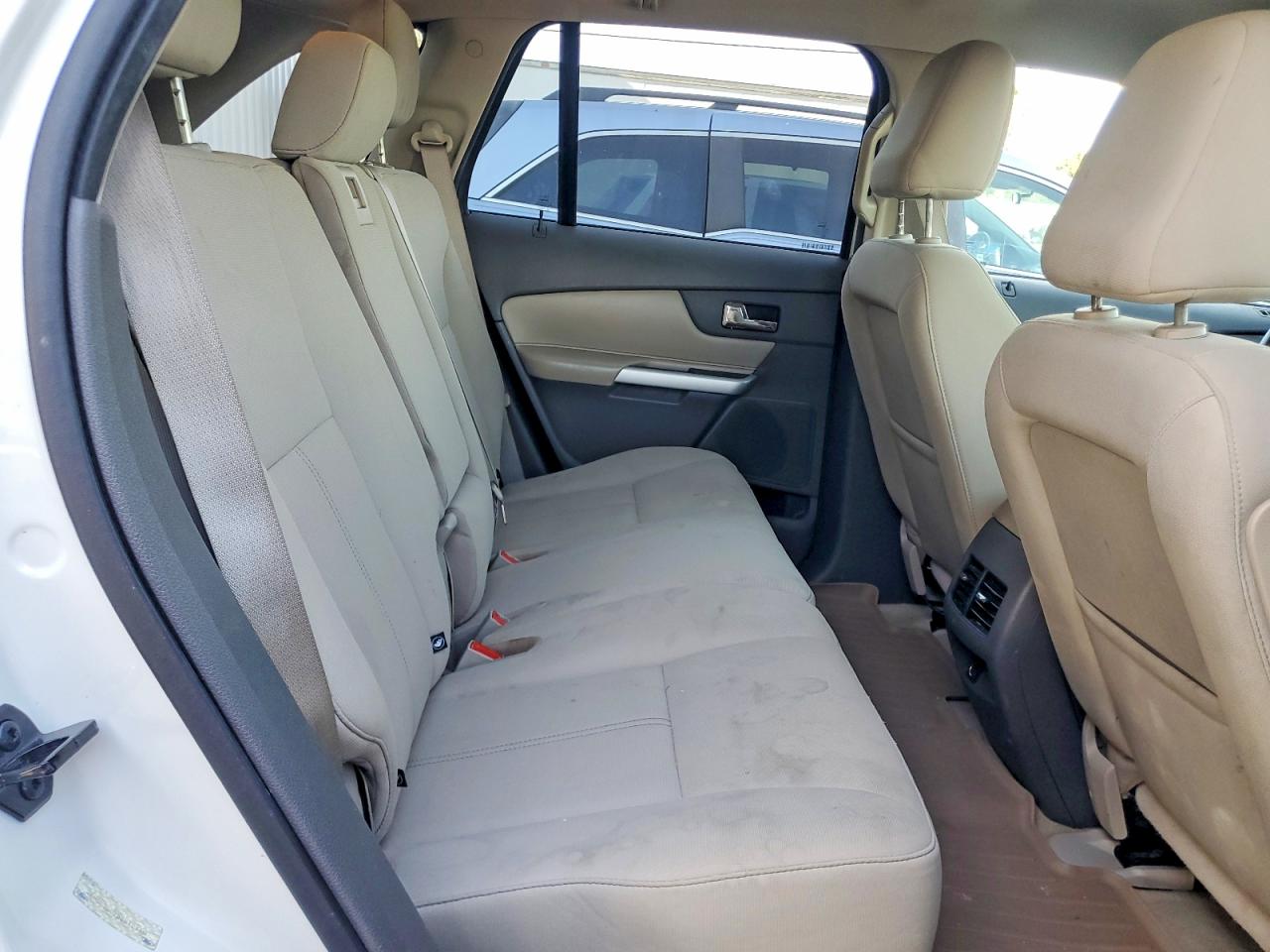 2011 Ford Edge Se White vin: 2FMDK3GC7BBB12448