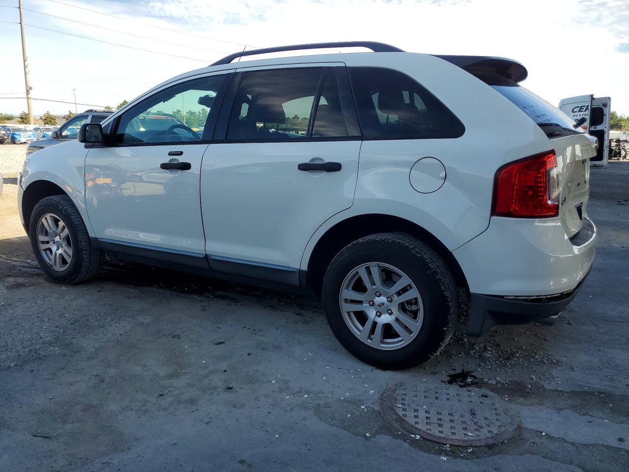 2011 Ford Edge Se White vin: 2FMDK3GC7BBB12448