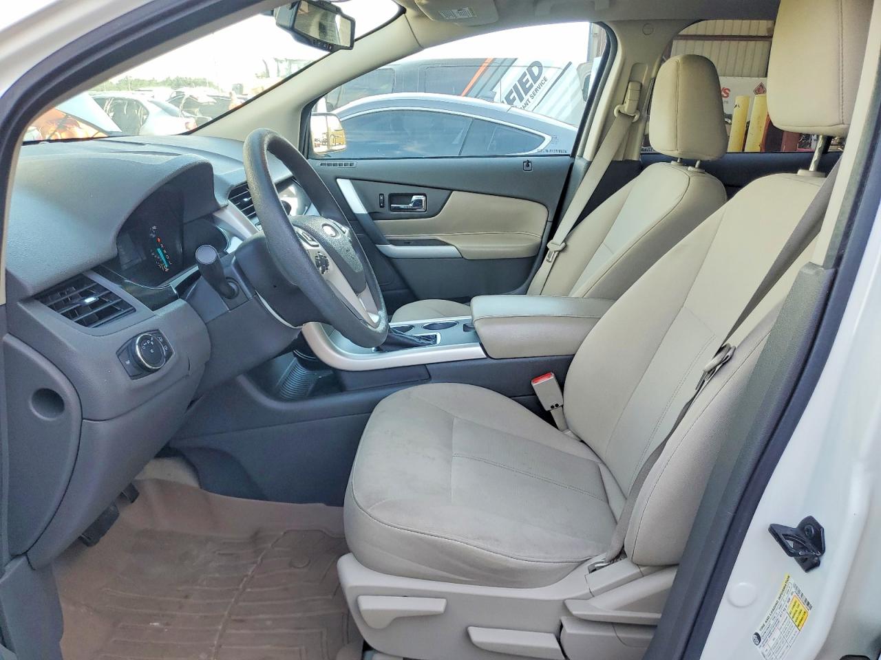 2011 Ford Edge Se White vin: 2FMDK3GC7BBB12448