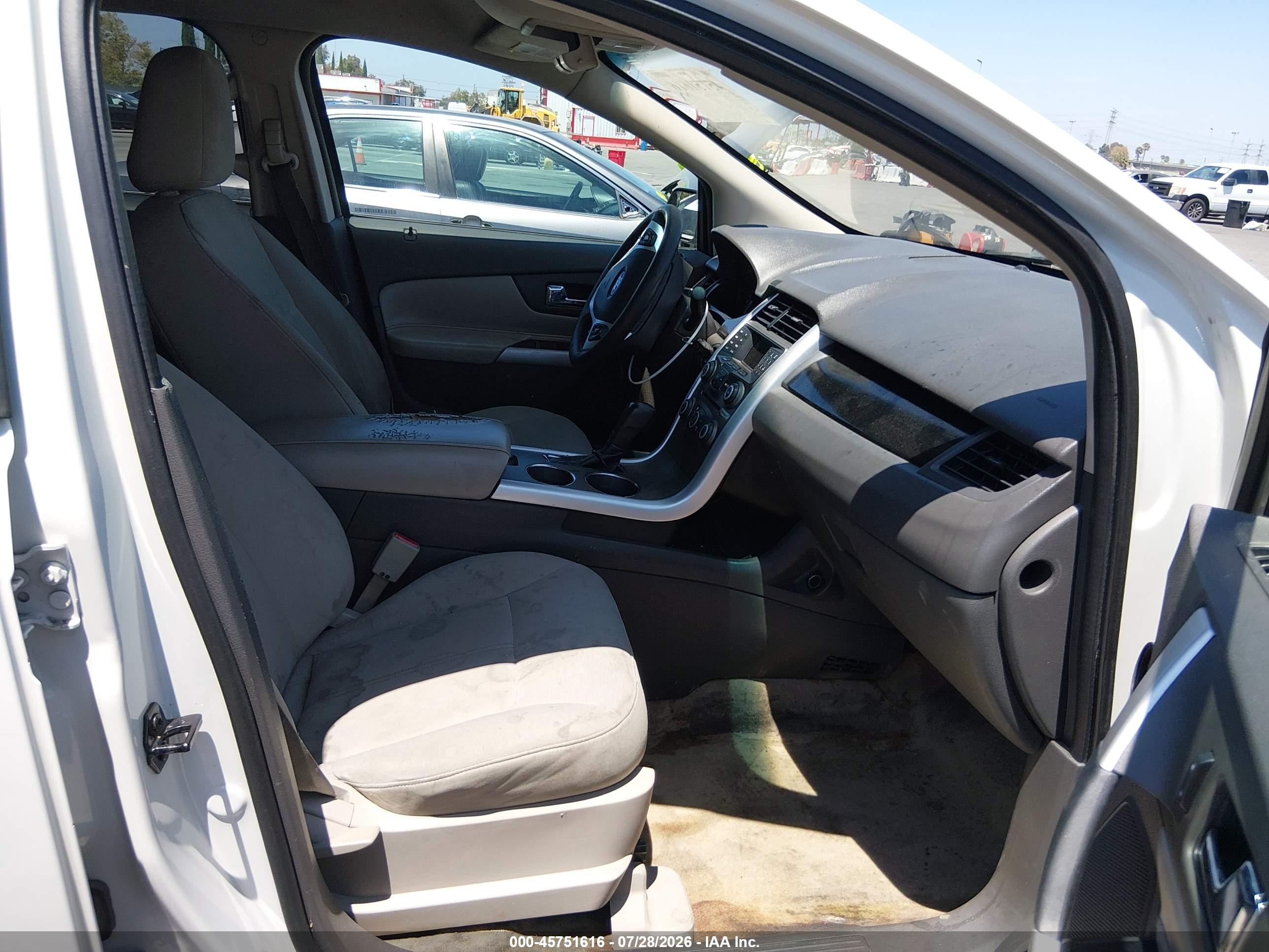 2011 Ford Edge Se Белый vin: 2FMDK3GC7BBB13471