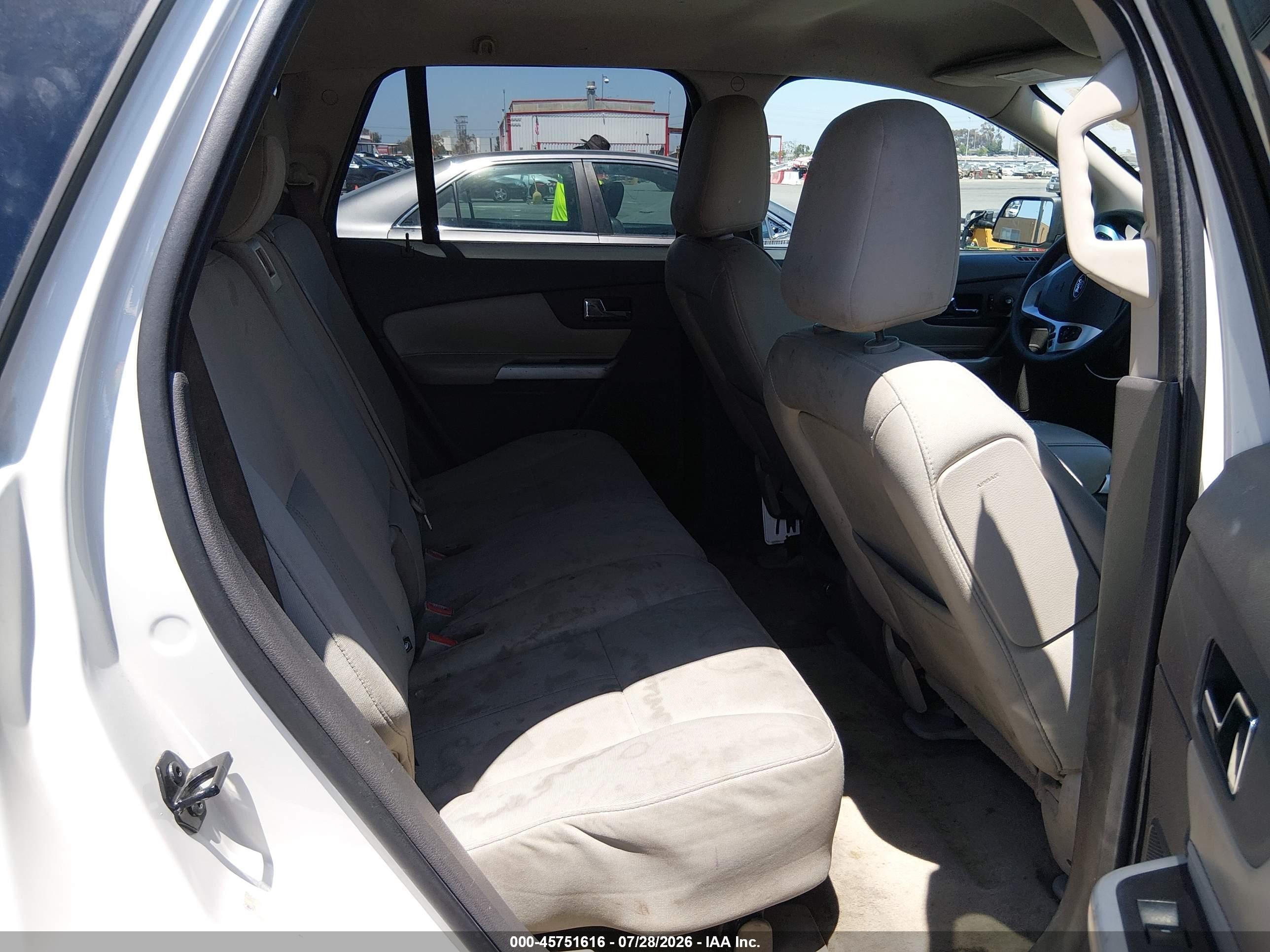 2011 Ford Edge Se Белый vin: 2FMDK3GC7BBB13471