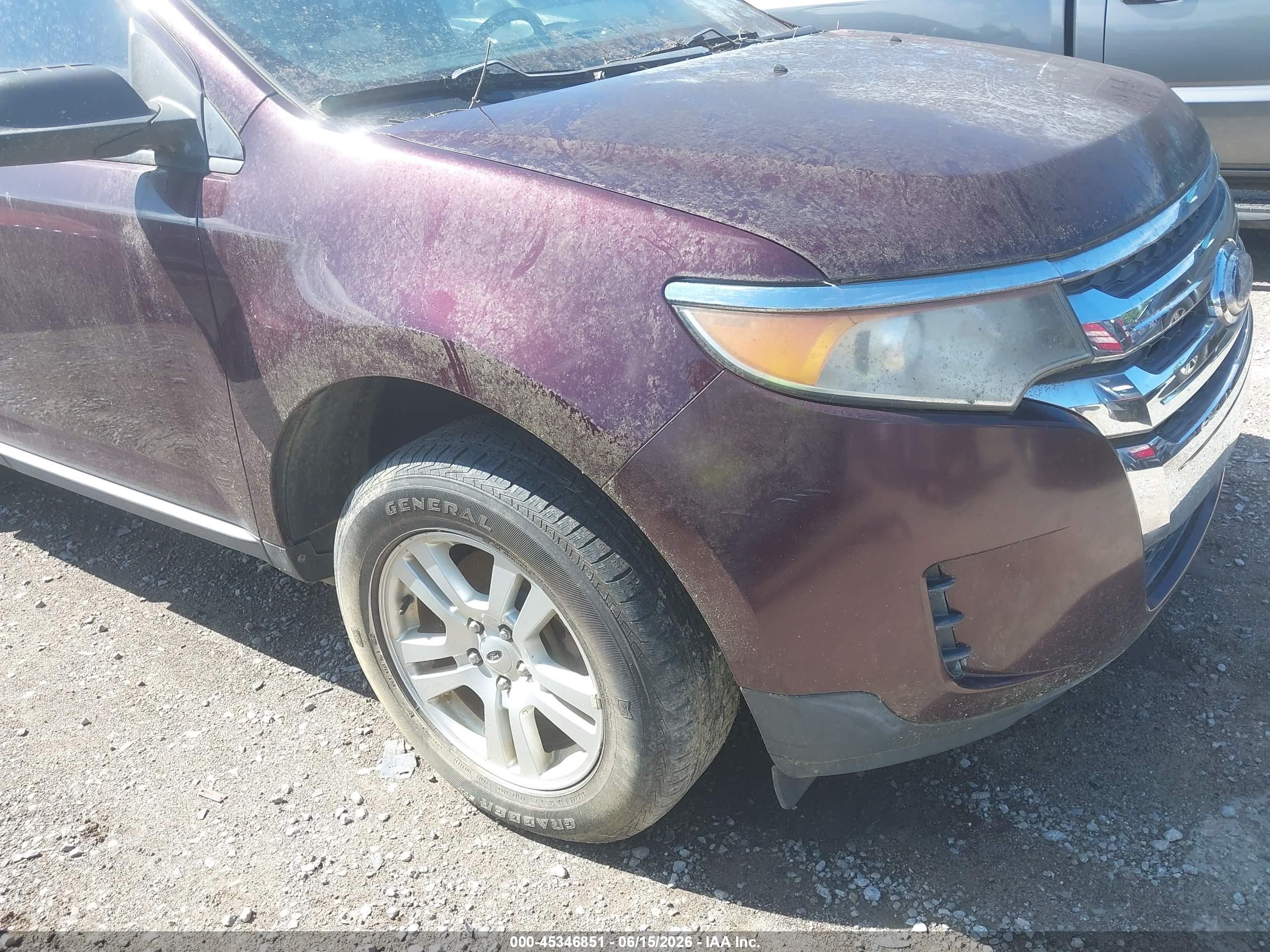 2011 Ford Edge Se Фиолетовый vin: 2FMDK3GC7BBB17780
