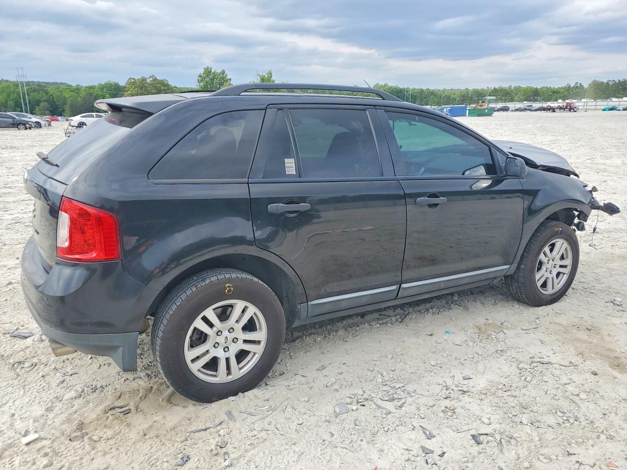 2011 Ford Edge Se Black vin: 2FMDK3GC7BBB29265
