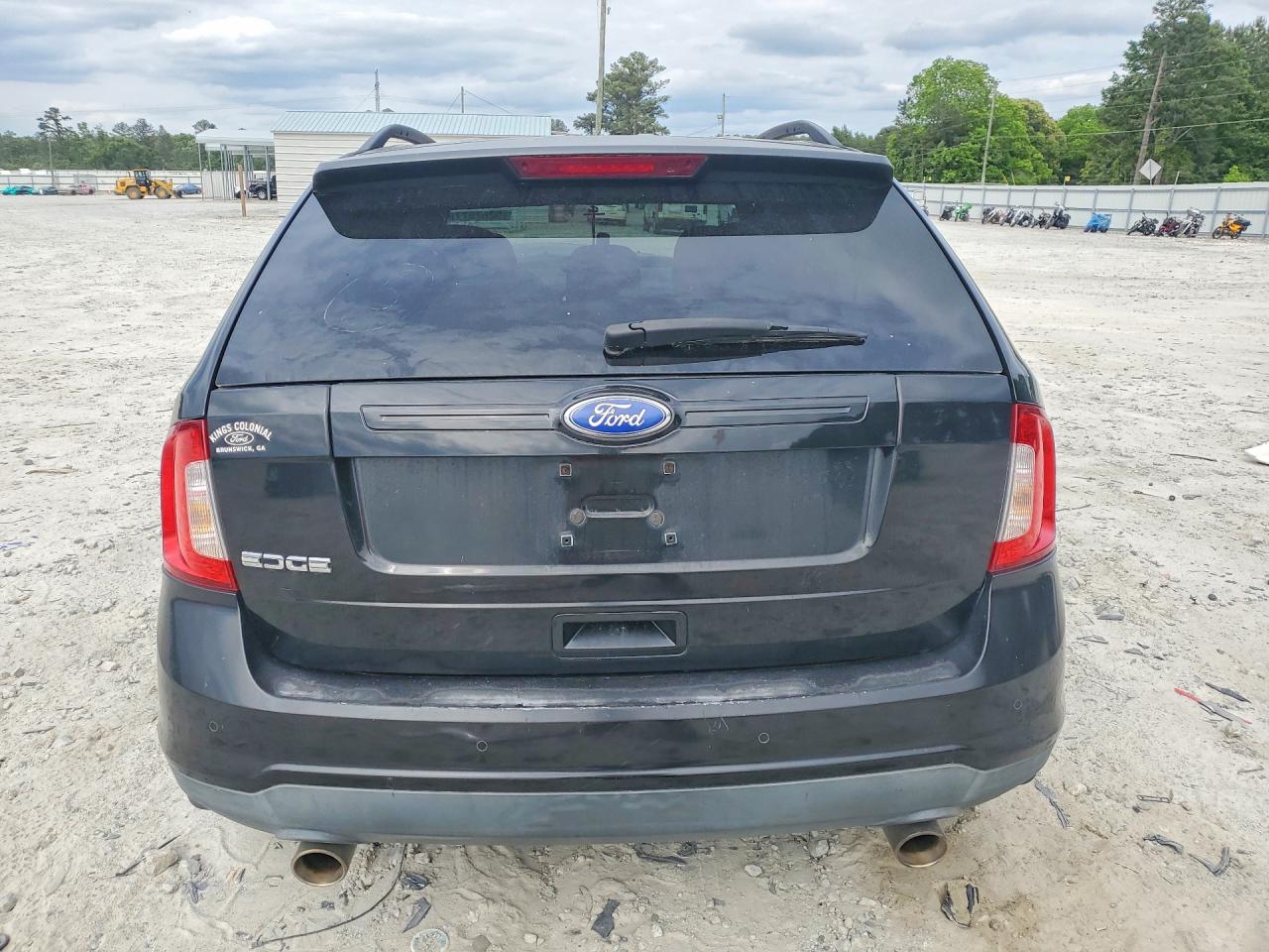 2011 Ford Edge Se Black vin: 2FMDK3GC7BBB29265