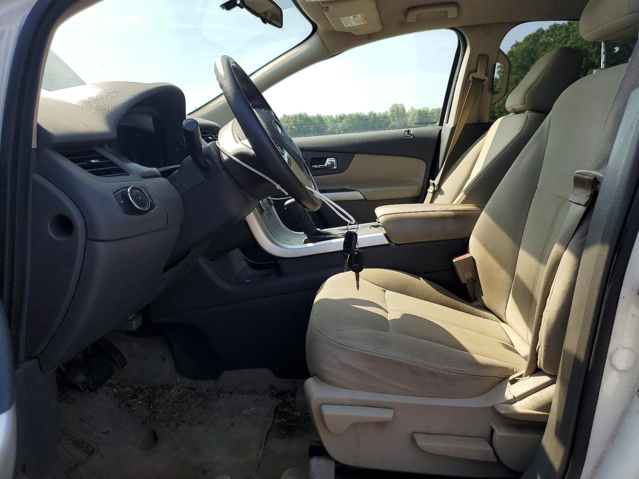 2011 Ford Edge Se Белый vin: 2FMDK3GC7BBB40329