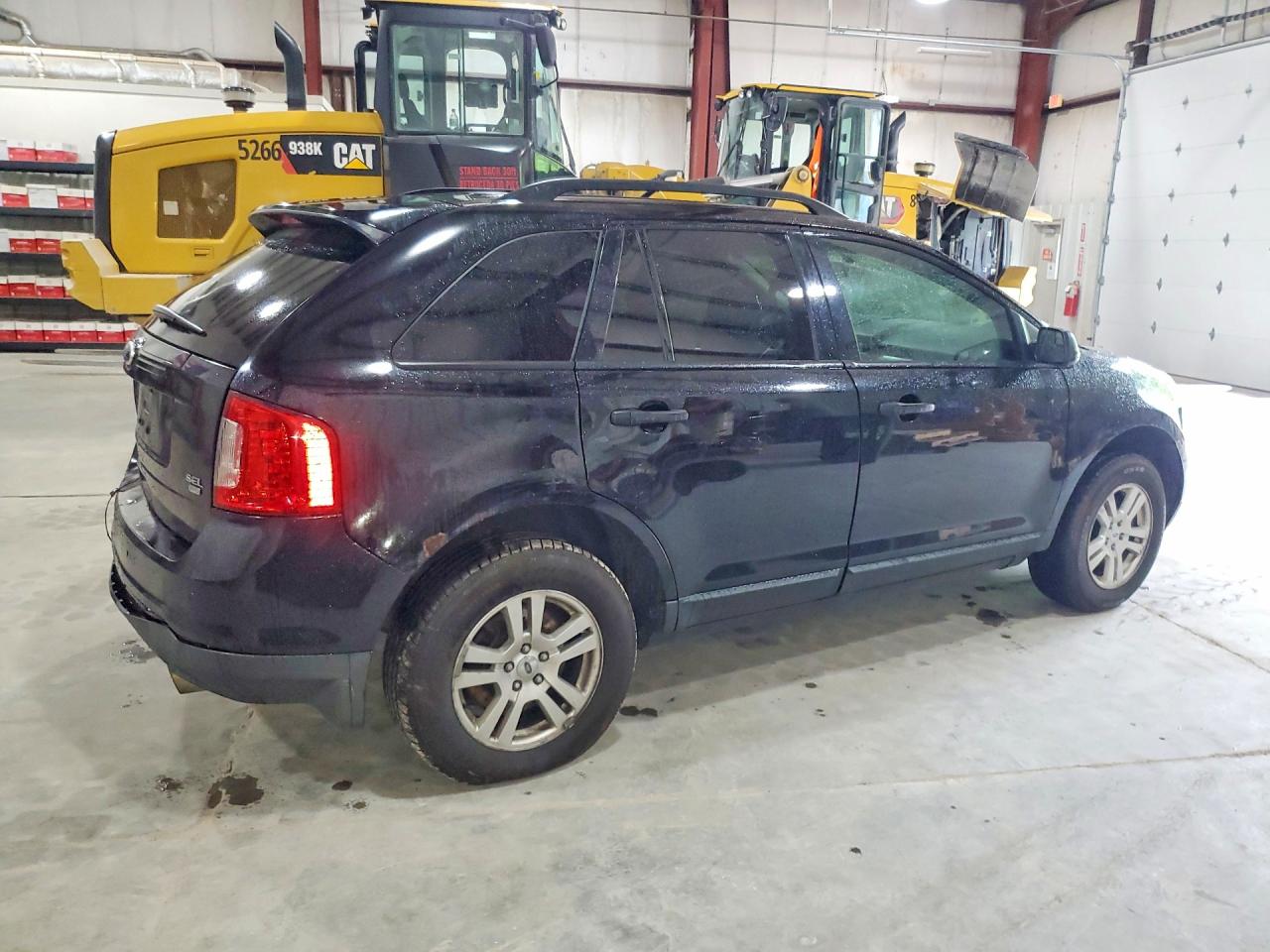 2012 Ford Edge Se Black vin: 2FMDK3GC7CBA18863