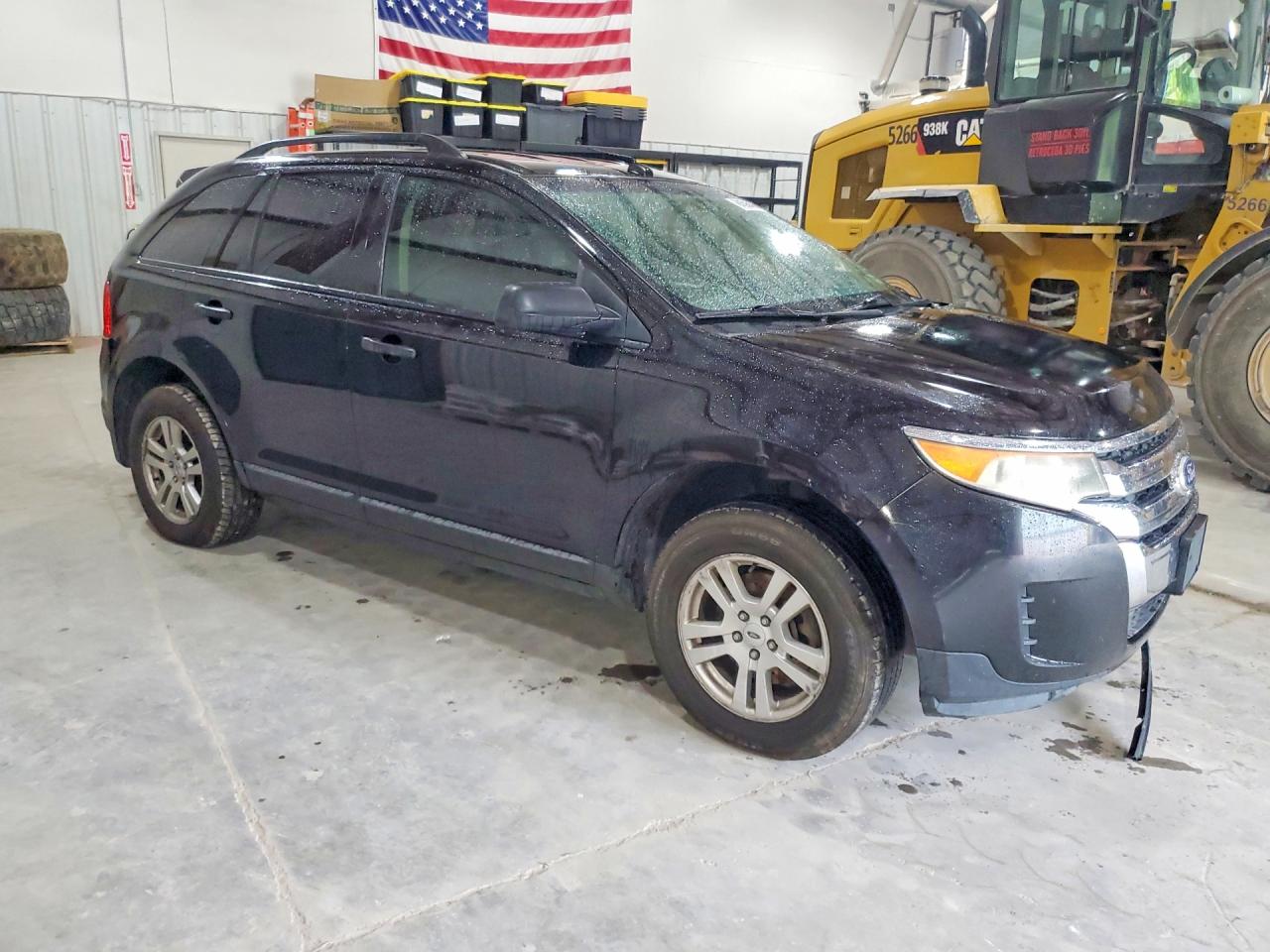 2012 Ford Edge Se Black vin: 2FMDK3GC7CBA18863
