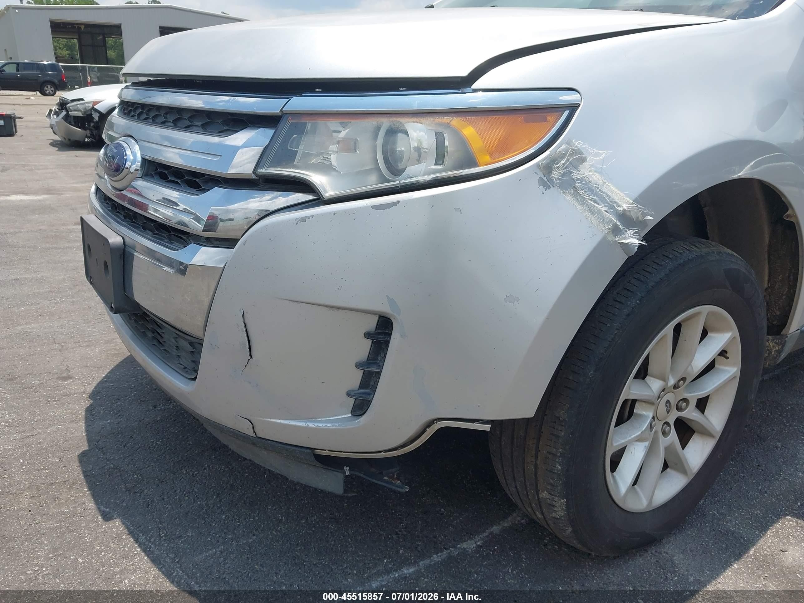 2013 Ford Edge Se Silver vin: 2FMDK3GC7DBB55044