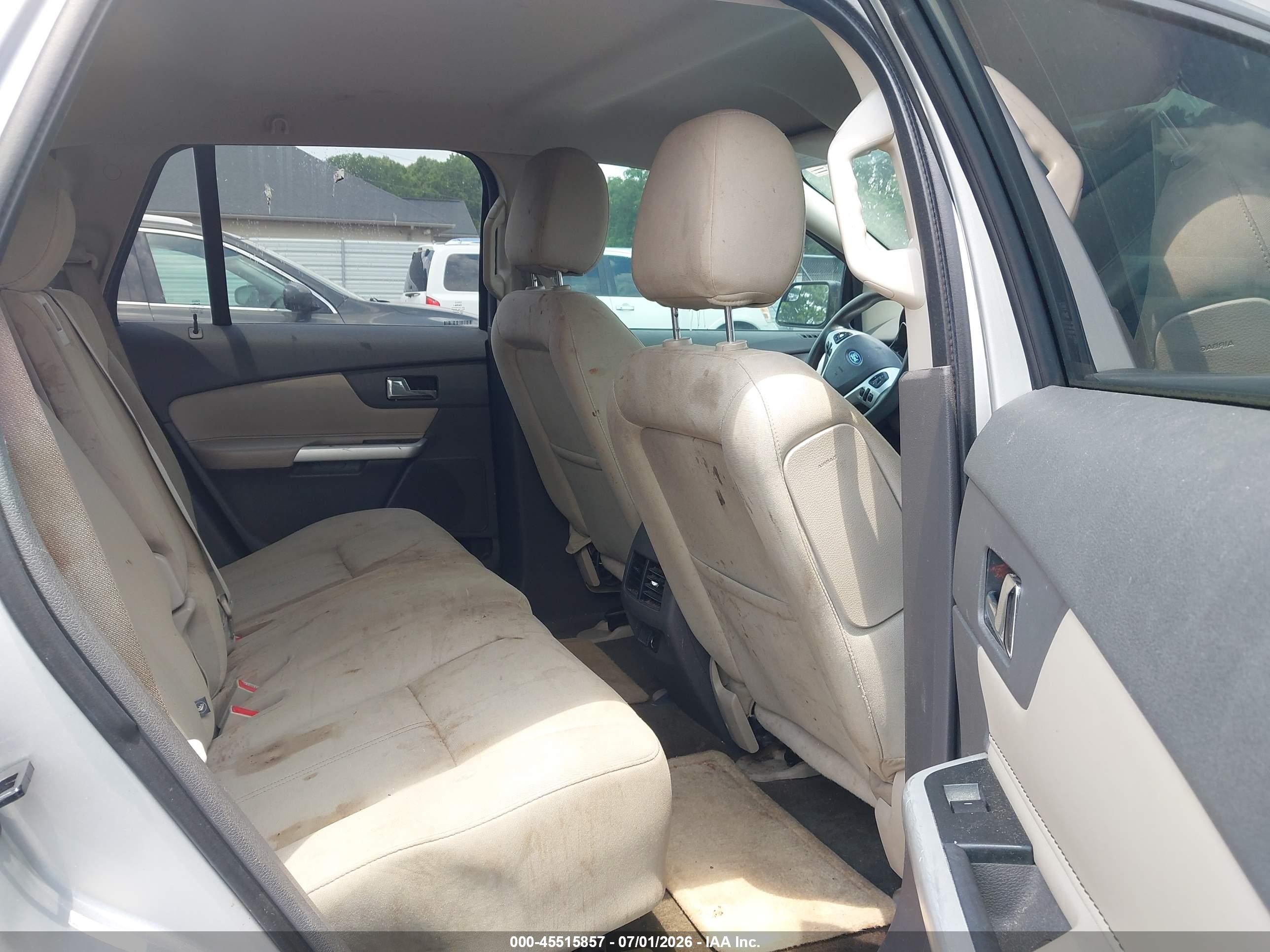 2013 Ford Edge Se Silver vin: 2FMDK3GC7DBB55044