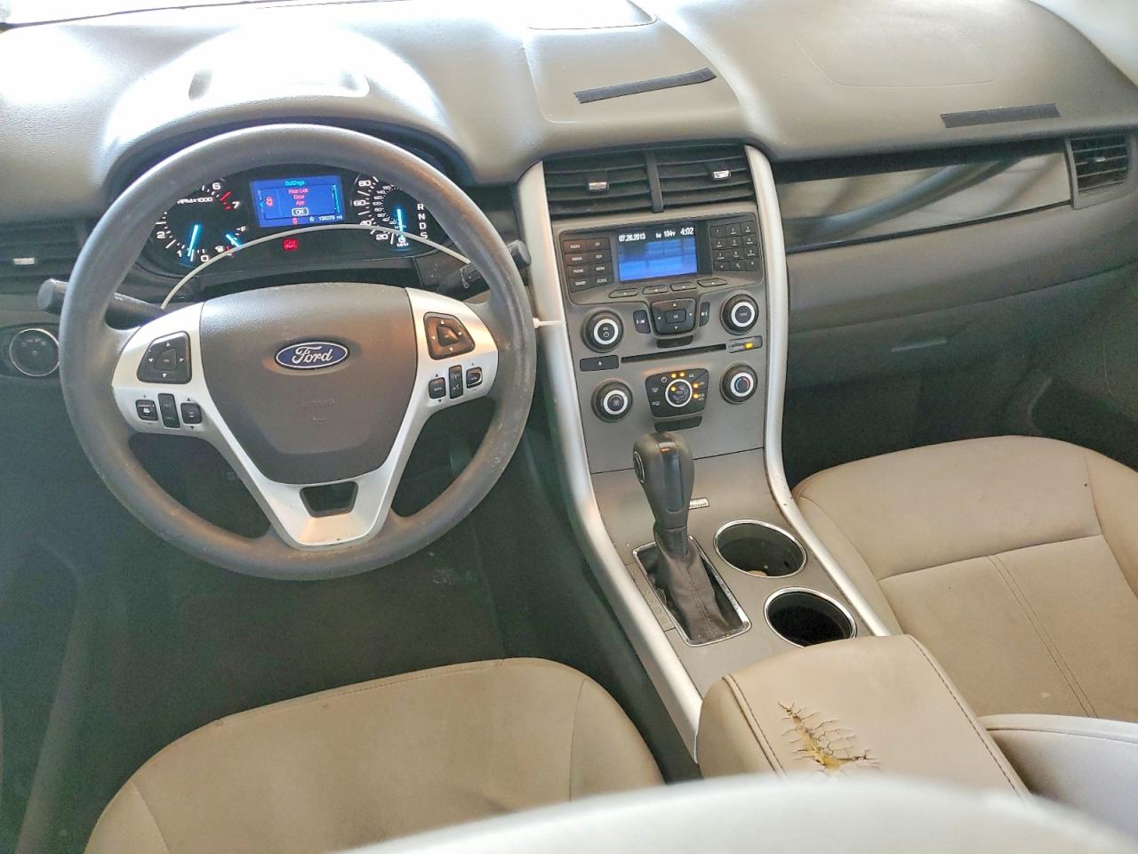 2013 Ford Edge Se Silver vin: 2FMDK3GC7DBC17798