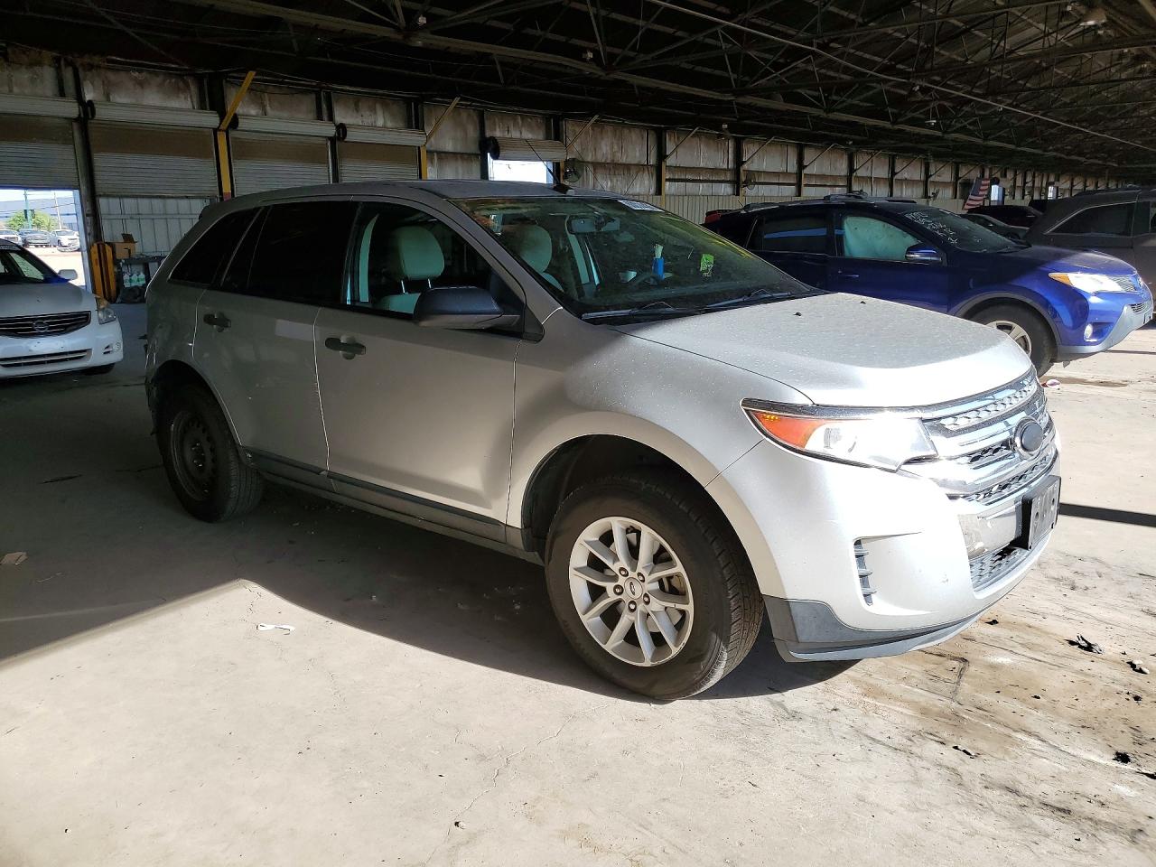 2013 Ford Edge Se Silver vin: 2FMDK3GC7DBC17798