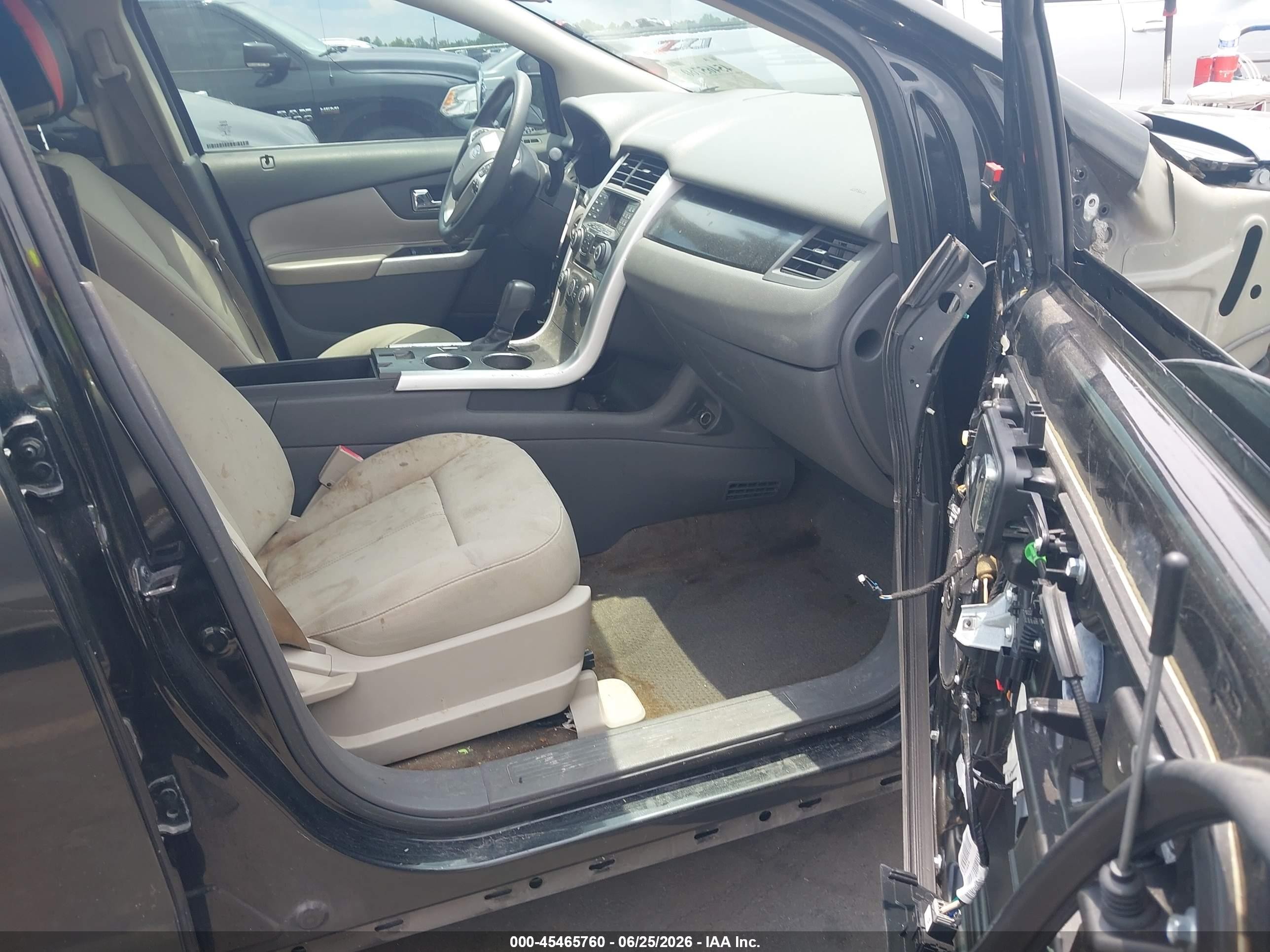 2013 Ford Edge Se Черный vin: 2FMDK3GC7DBC48288