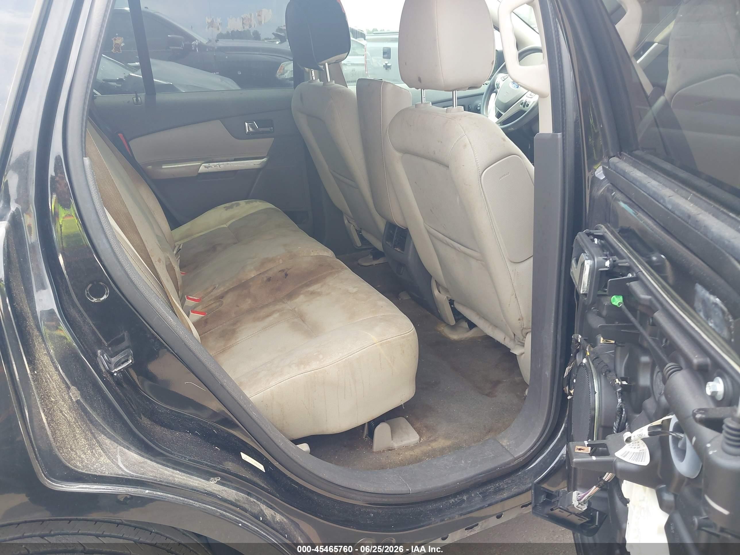 2013 Ford Edge Se Черный vin: 2FMDK3GC7DBC48288