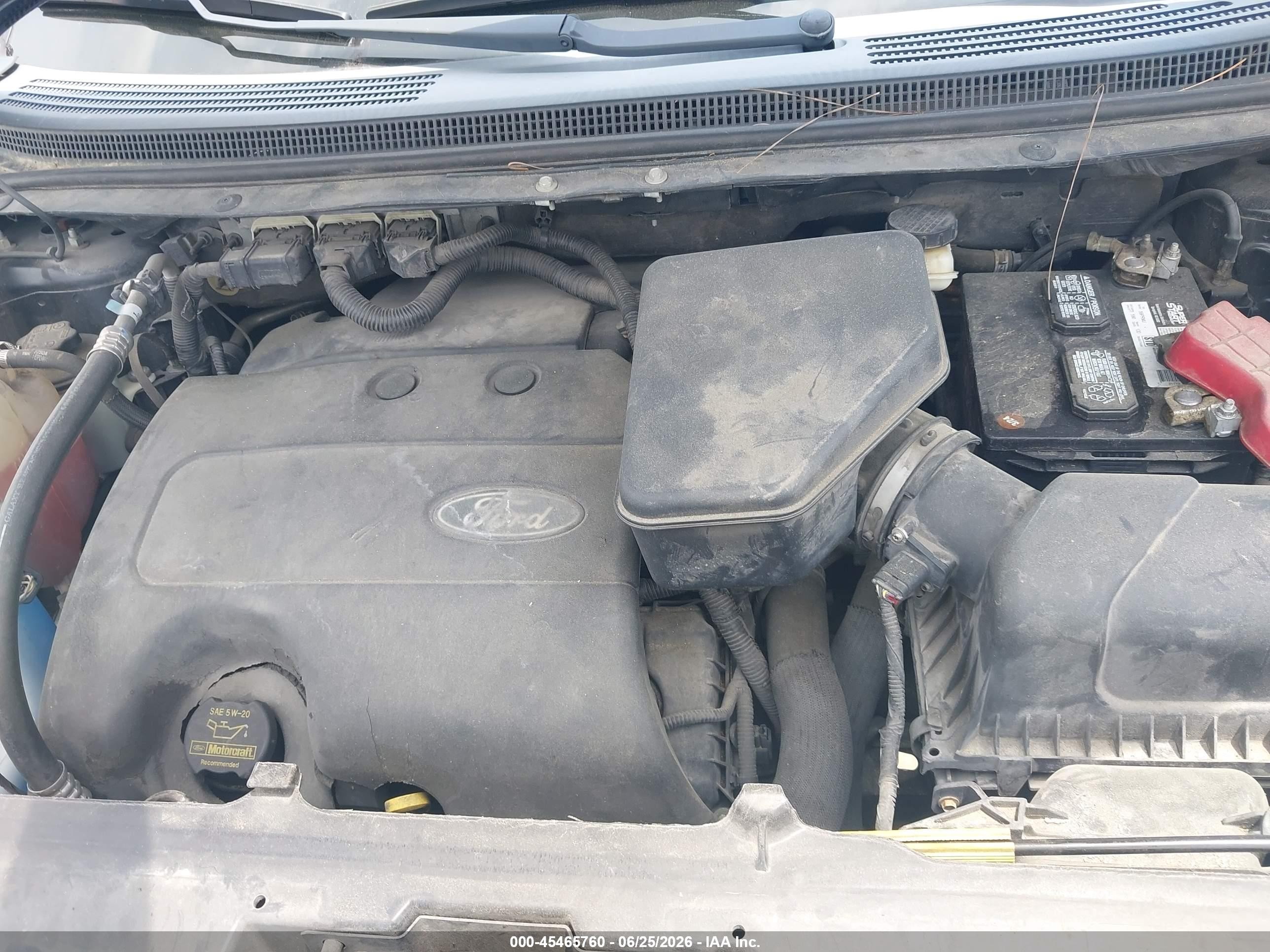 2013 Ford Edge Se Черный vin: 2FMDK3GC7DBC48288