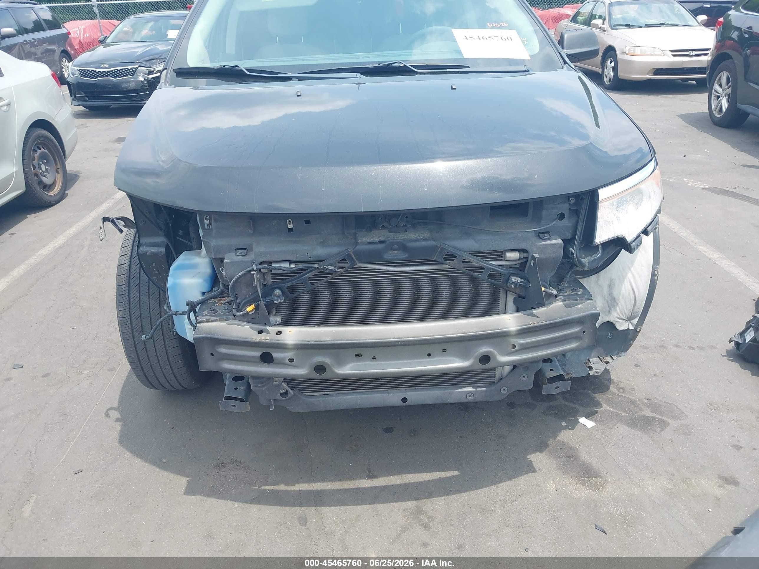 2013 Ford Edge Se Черный vin: 2FMDK3GC7DBC48288