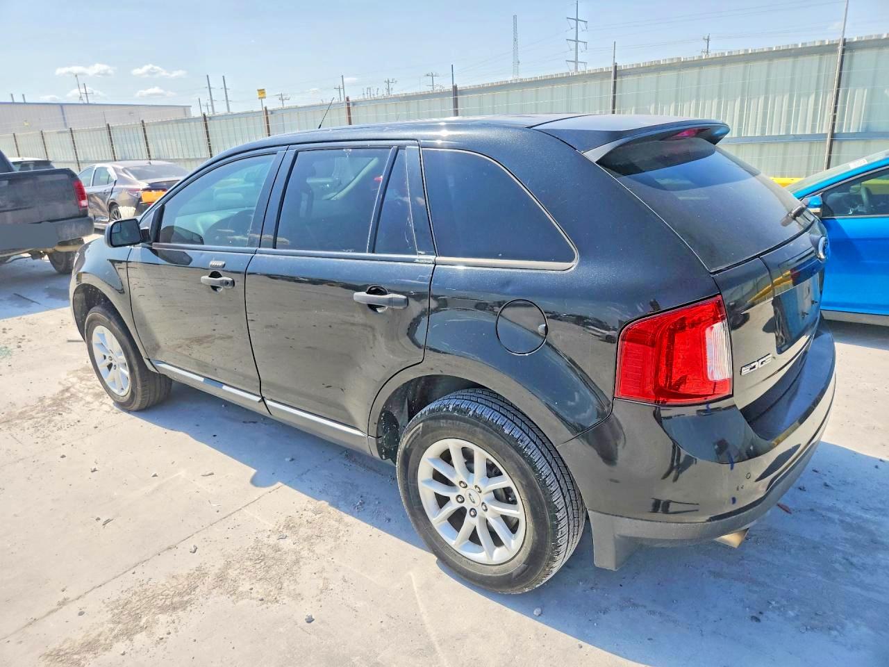 2014 Ford Edge Se Black vin: 2FMDK3GC7EBA33480