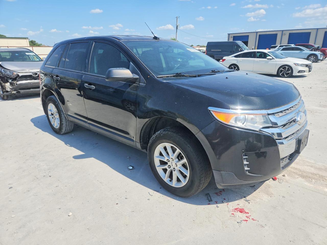 2014 Ford Edge Se Black vin: 2FMDK3GC7EBA33480