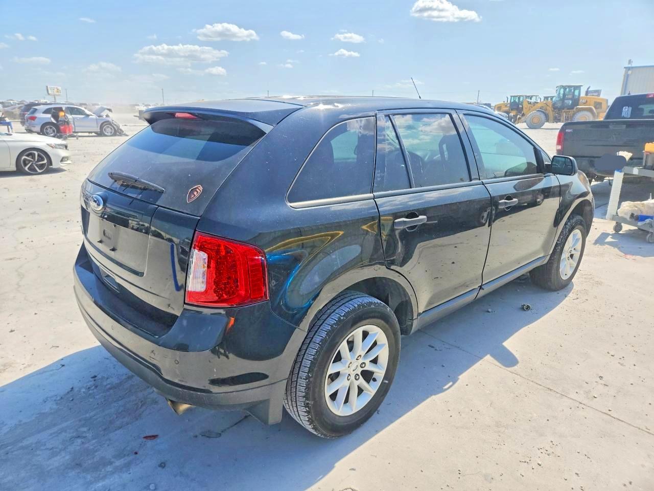 2014 Ford Edge Se Black vin: 2FMDK3GC7EBA33480