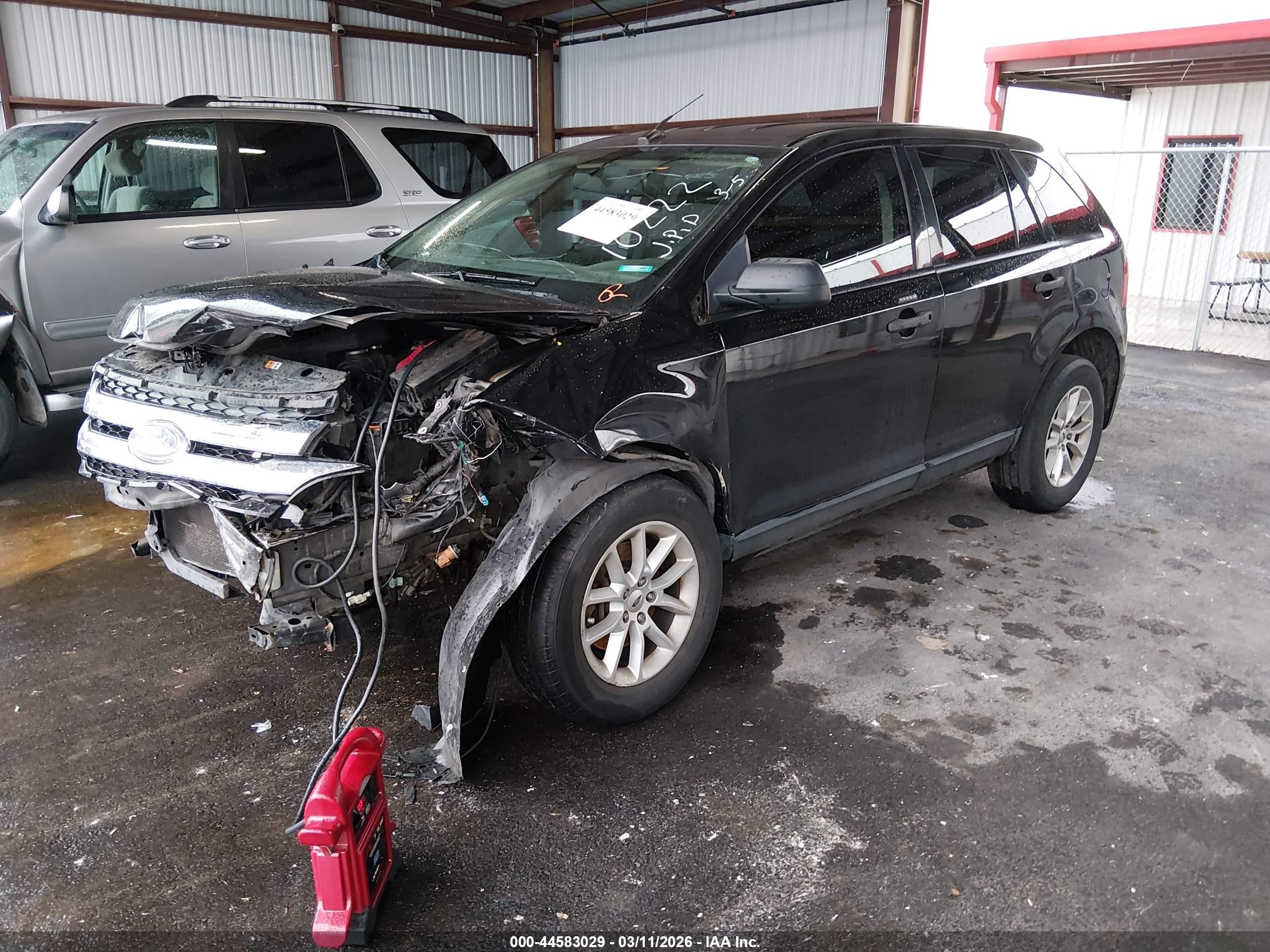 2014 Ford Edge Se Black vin: 2FMDK3GC7EBA46343