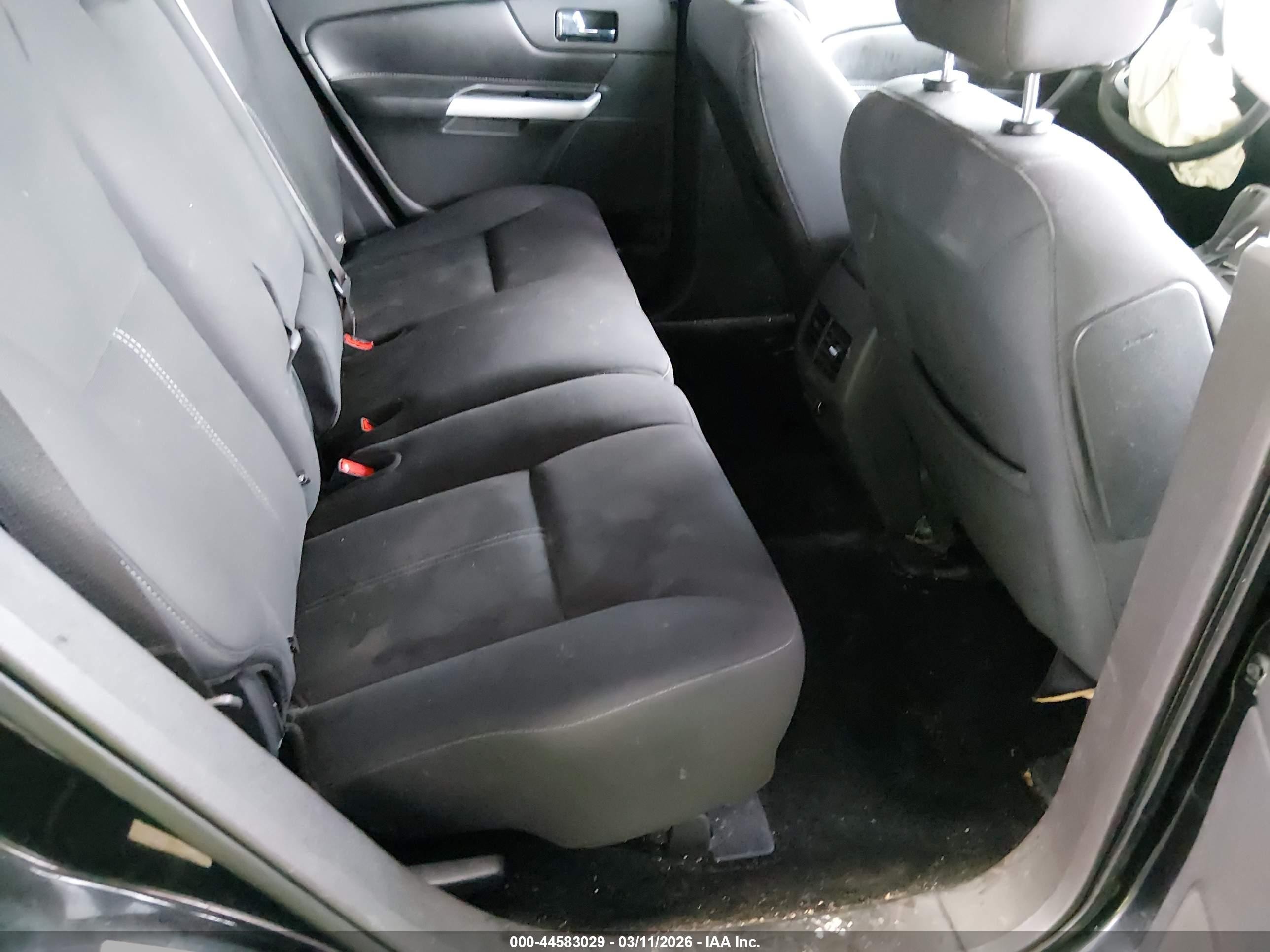 2014 Ford Edge Se Black vin: 2FMDK3GC7EBA46343
