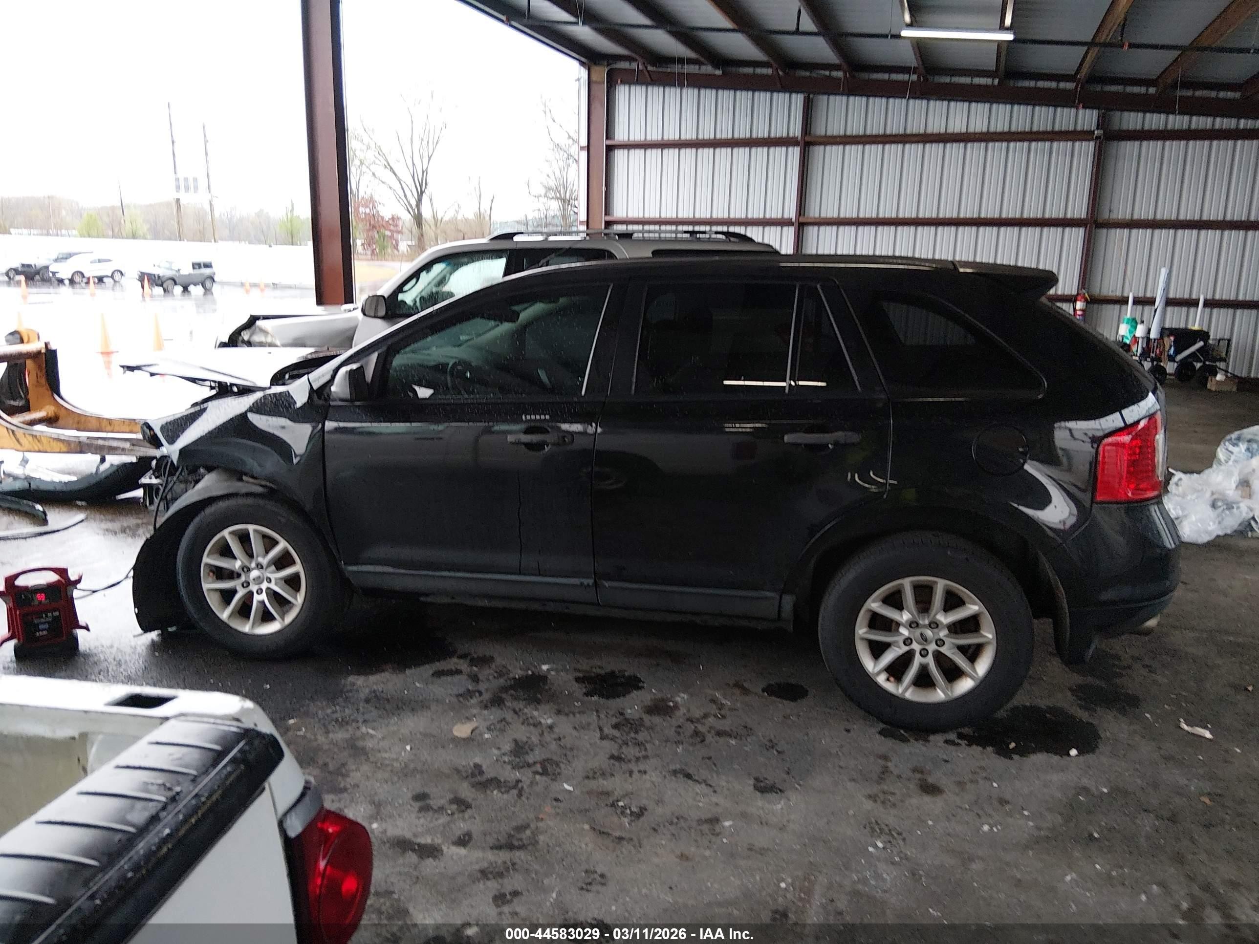 2014 Ford Edge Se Black vin: 2FMDK3GC7EBA46343