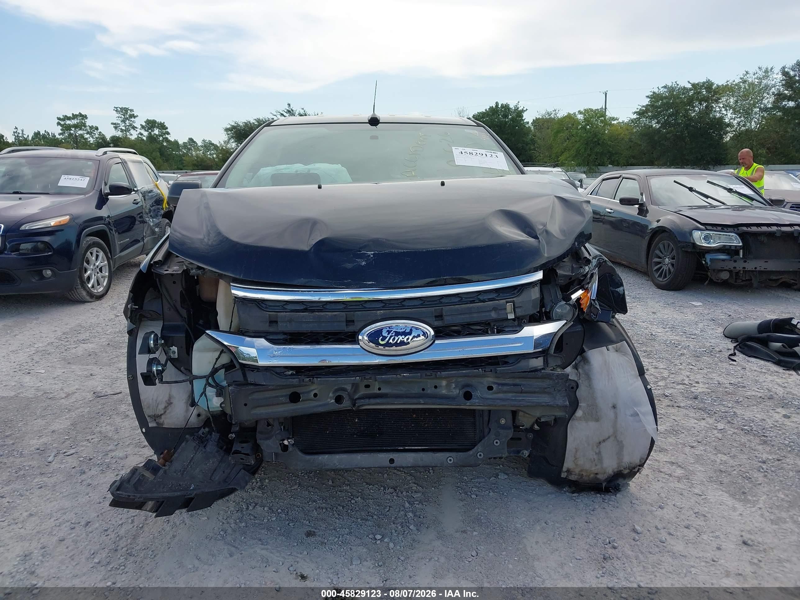 2014 Ford Edge Se Black vin: 2FMDK3GC7EBA98992
