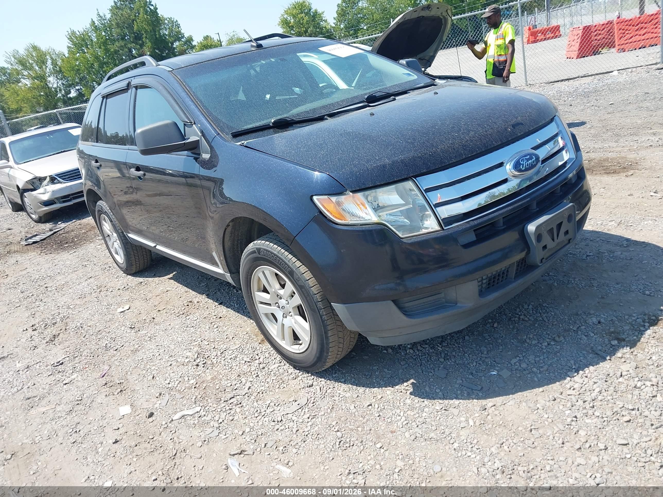 2010 Ford Edge Se Black vin: 2FMDK3GC8ABA16424