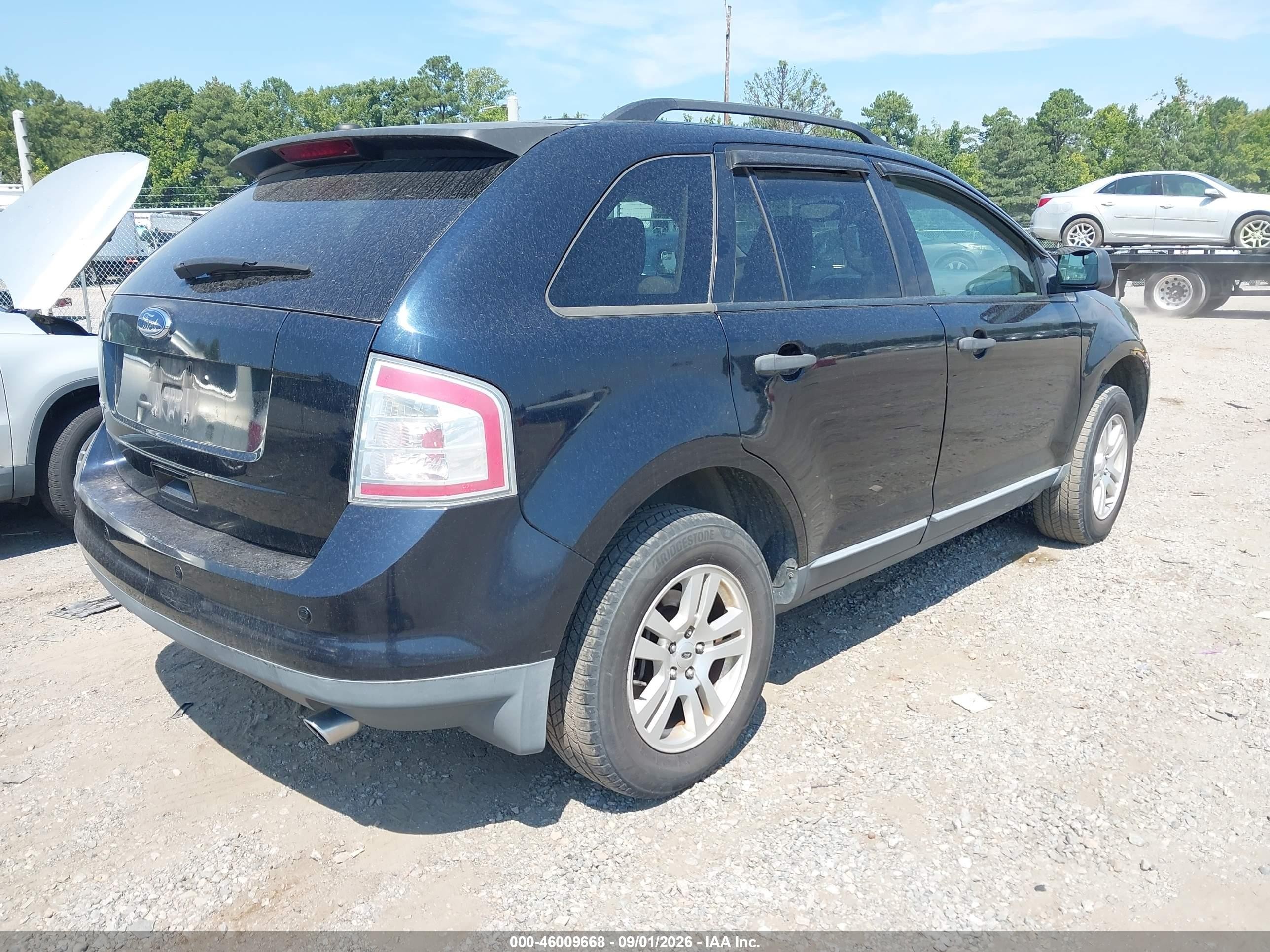 2010 Ford Edge Se Черный vin: 2FMDK3GC8ABA16424