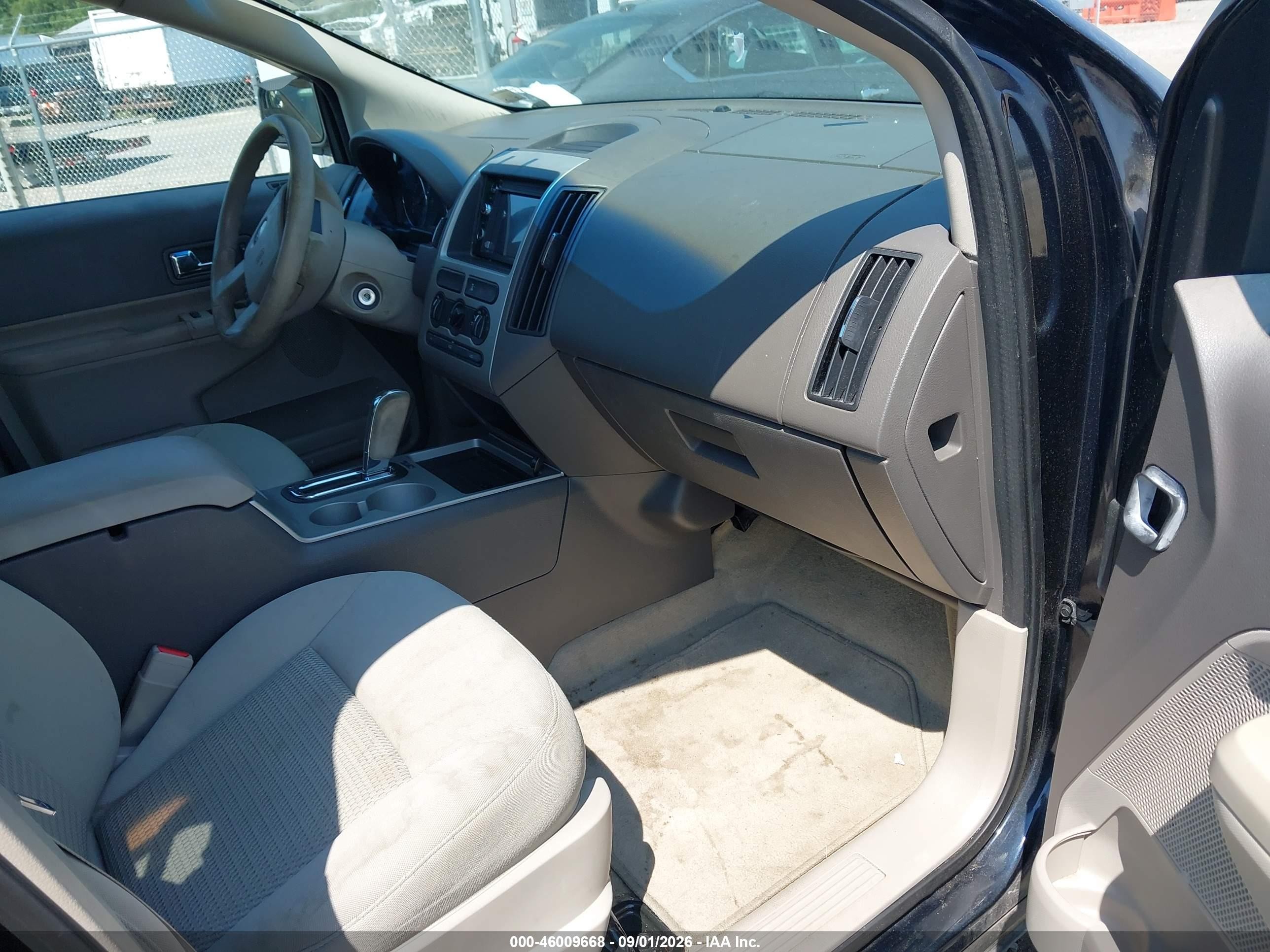 2010 Ford Edge Se Черный vin: 2FMDK3GC8ABA16424
