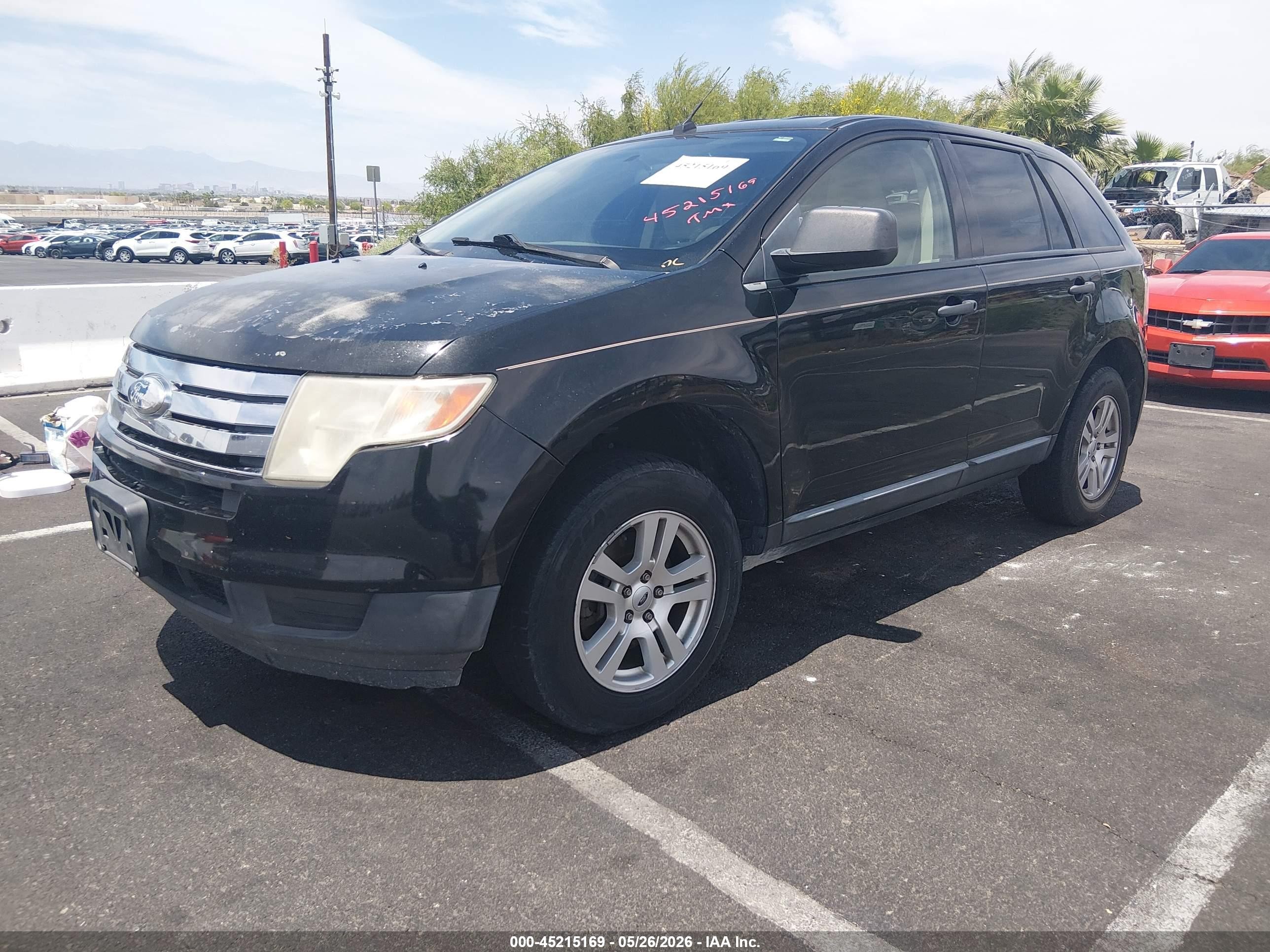 2010 Ford Edge Se Black vin: 2FMDK3GC8ABA73724