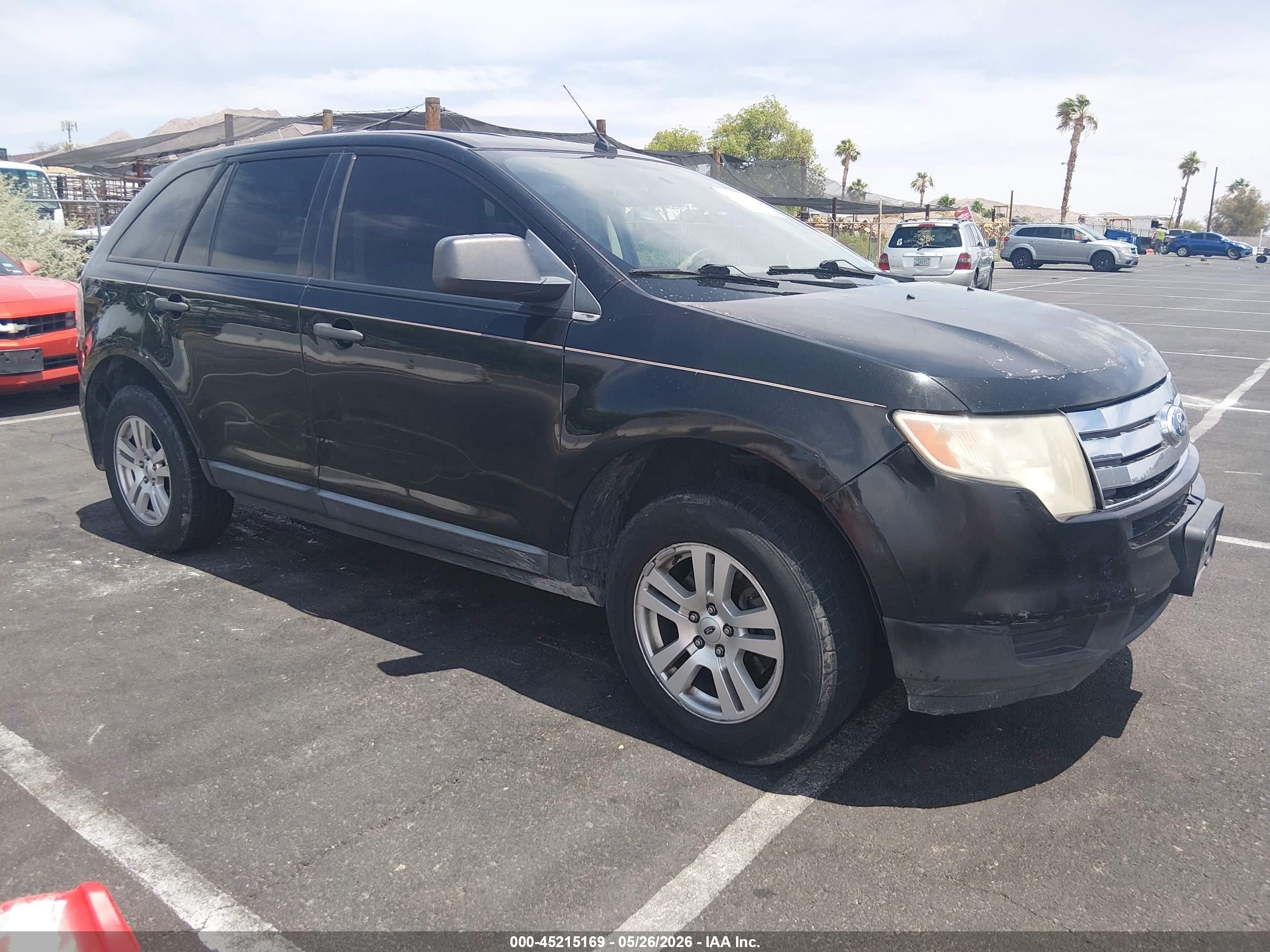 2010 Ford Edge Se Black vin: 2FMDK3GC8ABA73724
