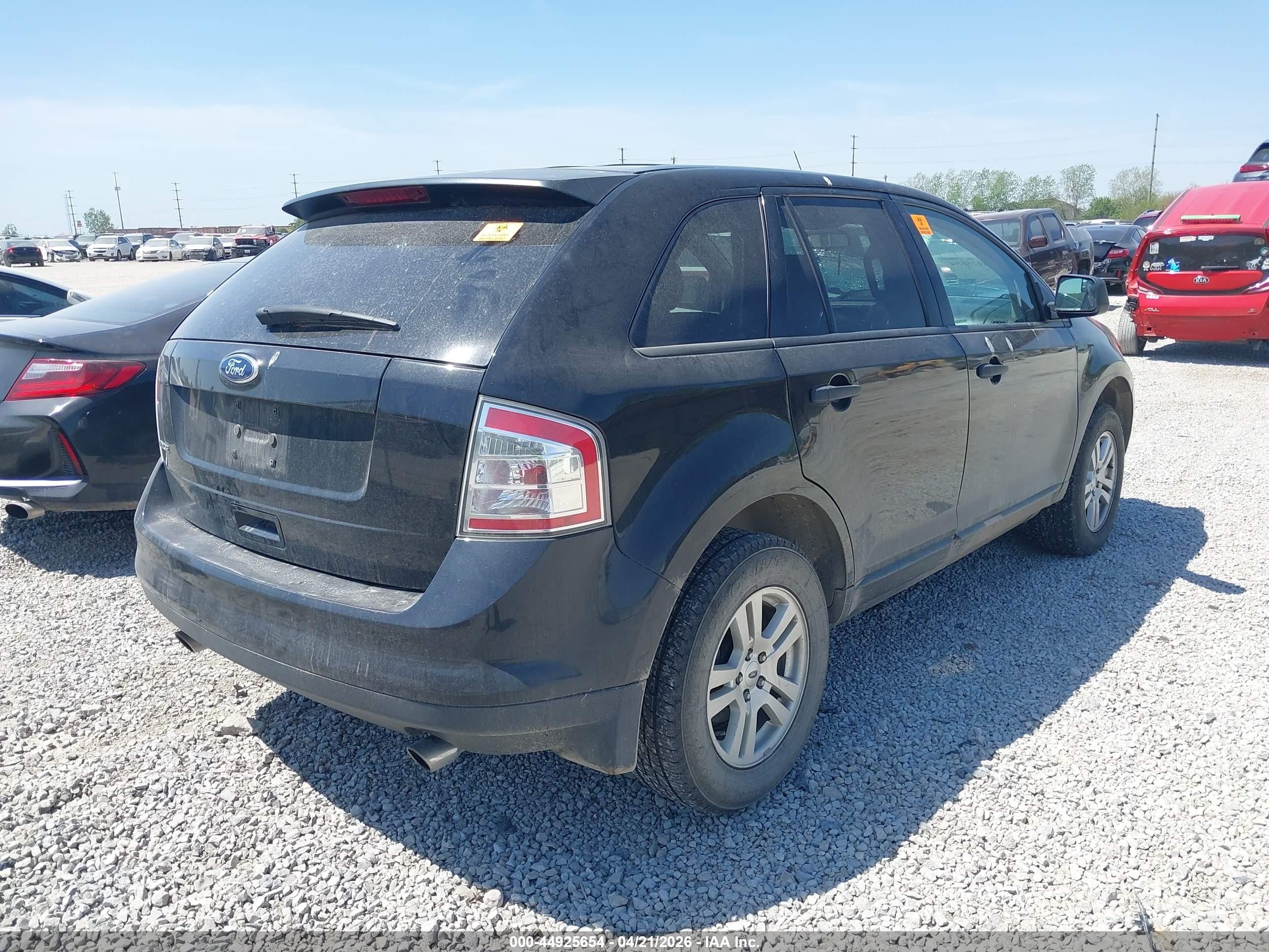 2010 Ford Edge Se Black vin: 2FMDK3GC8ABB34683
