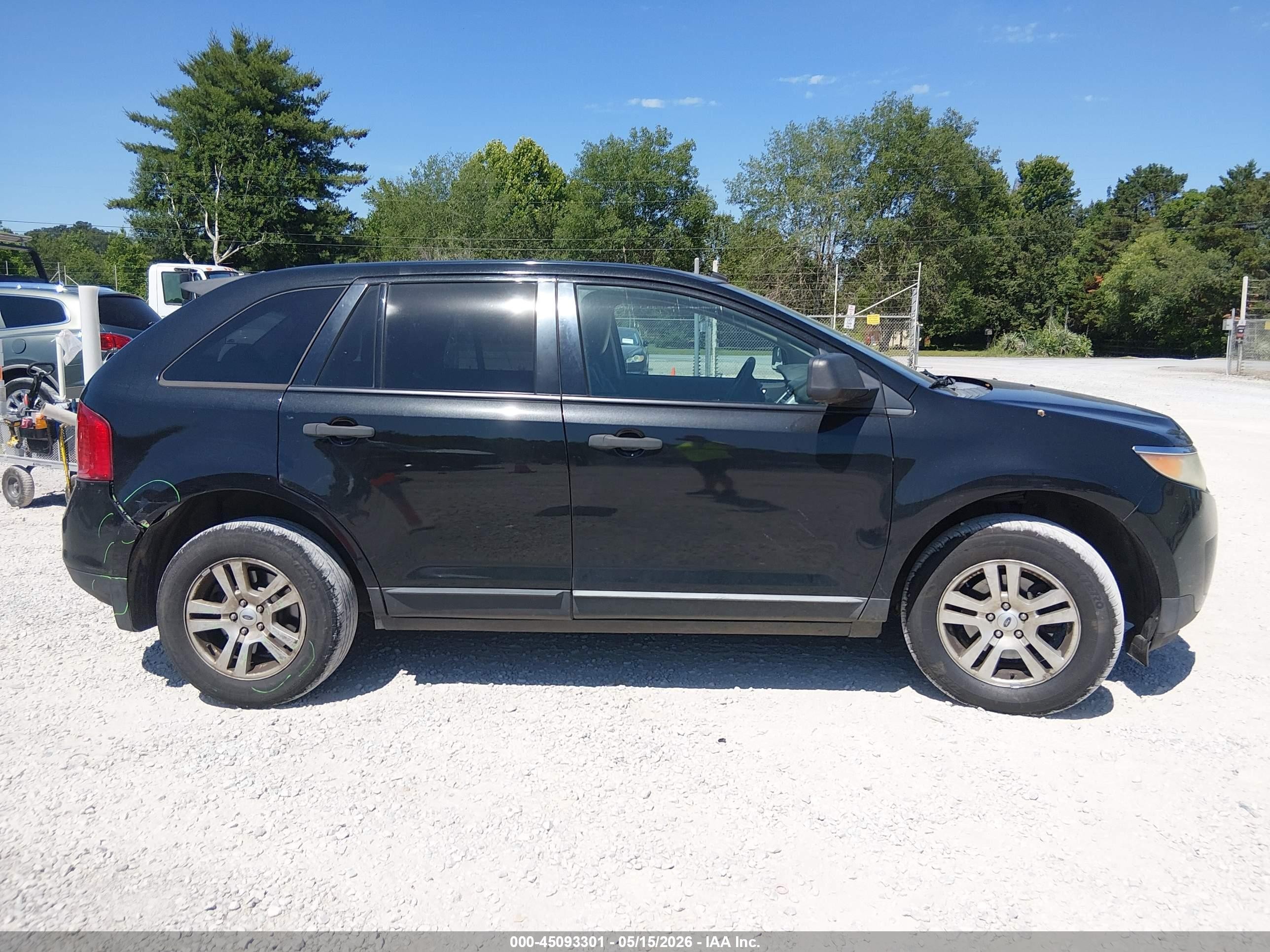 2011 Ford Edge Se Black vin: 2FMDK3GC8BBA33614
