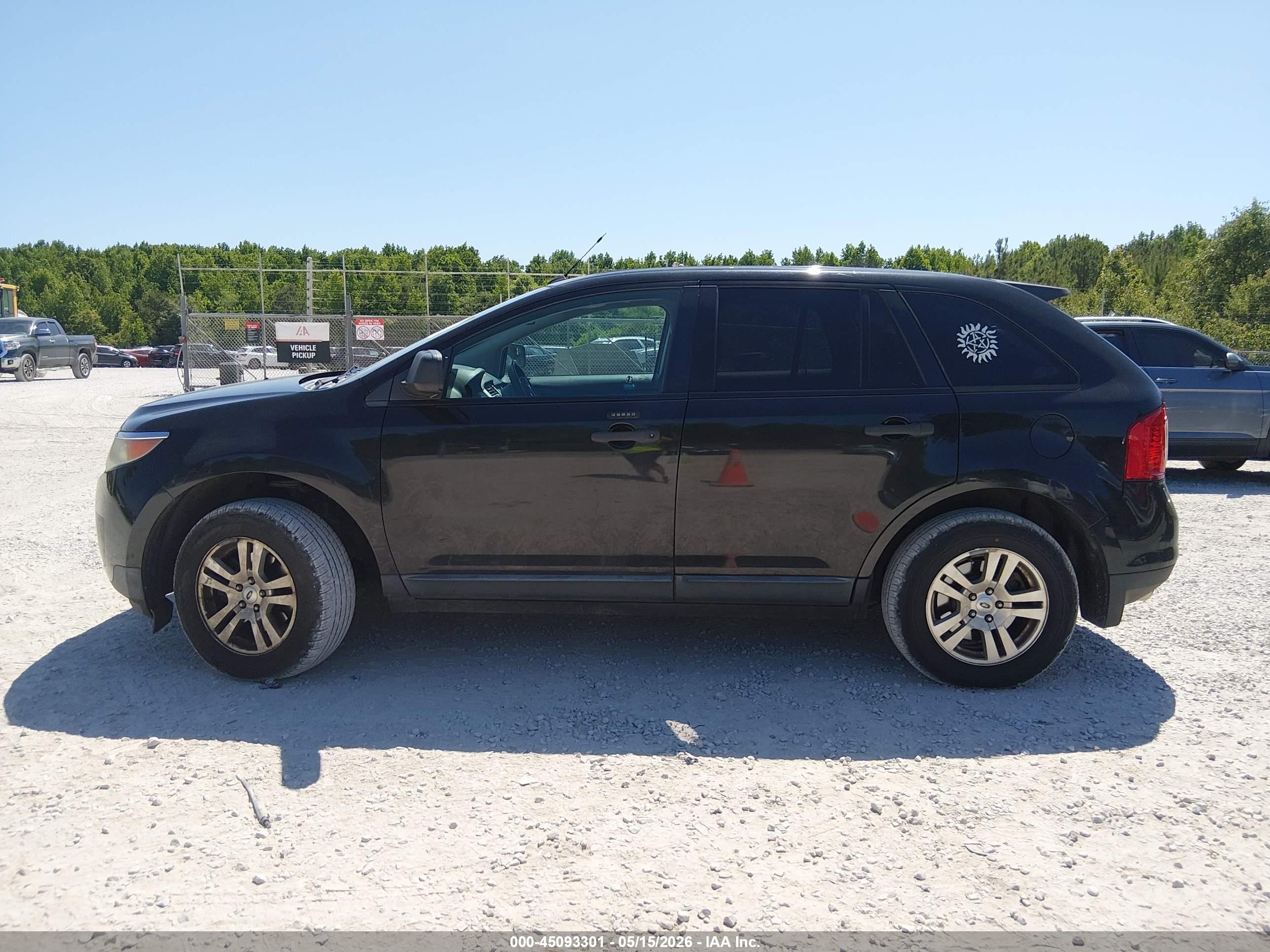 2011 Ford Edge Se Black vin: 2FMDK3GC8BBA33614