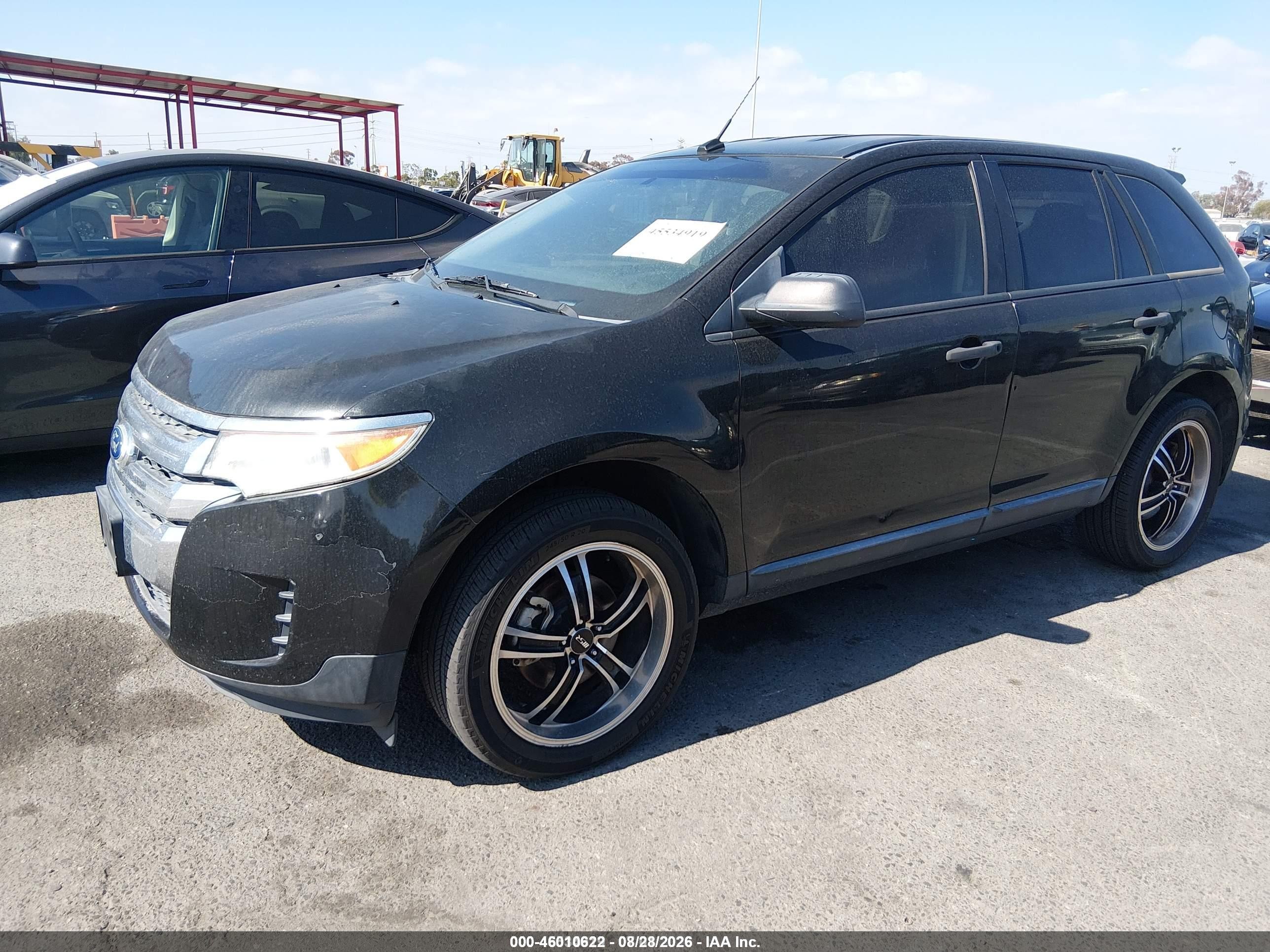 2011 Ford Edge Se Black vin: 2FMDK3GC8BBA99970