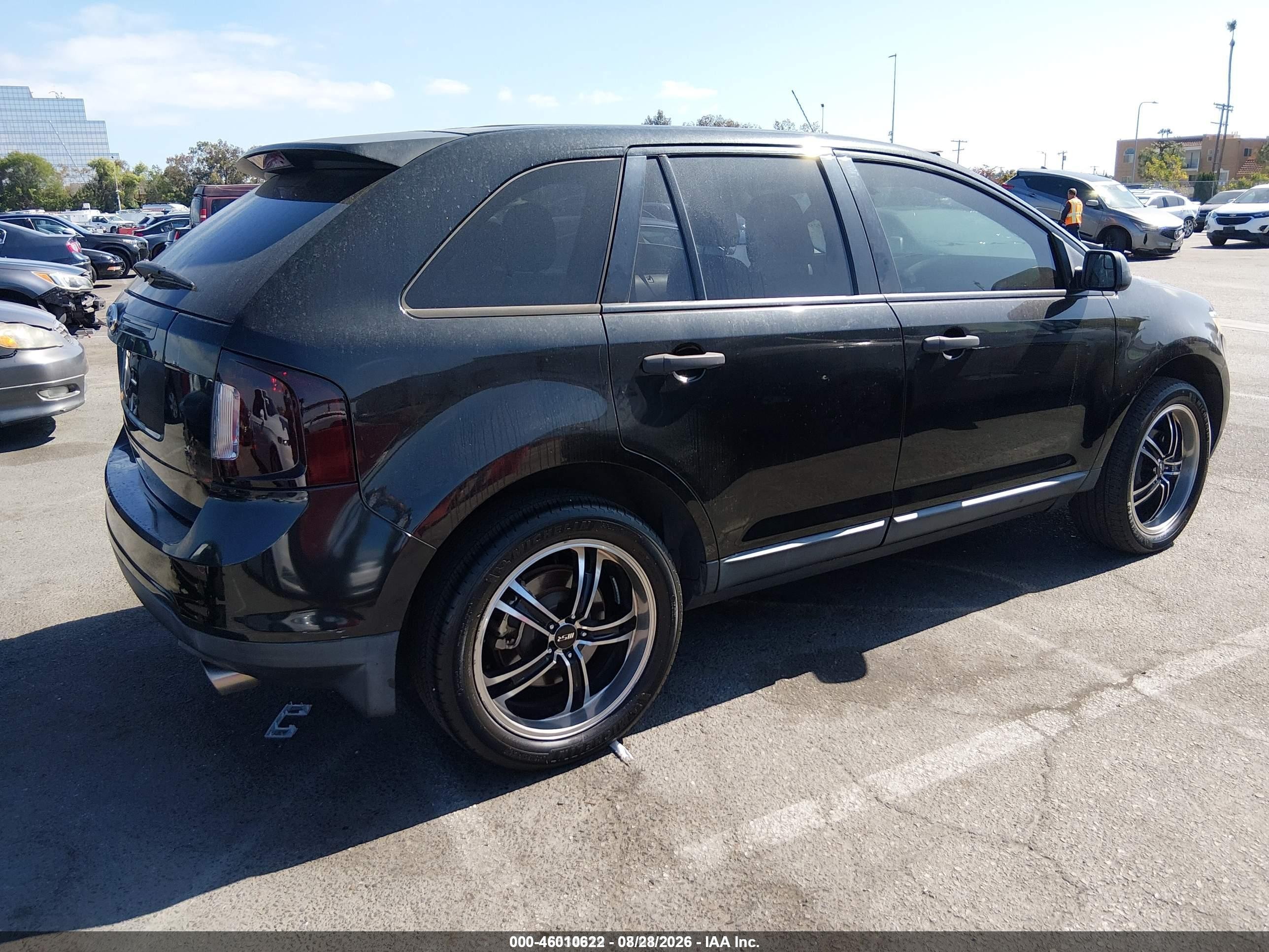 2011 Ford Edge Se Black vin: 2FMDK3GC8BBA99970