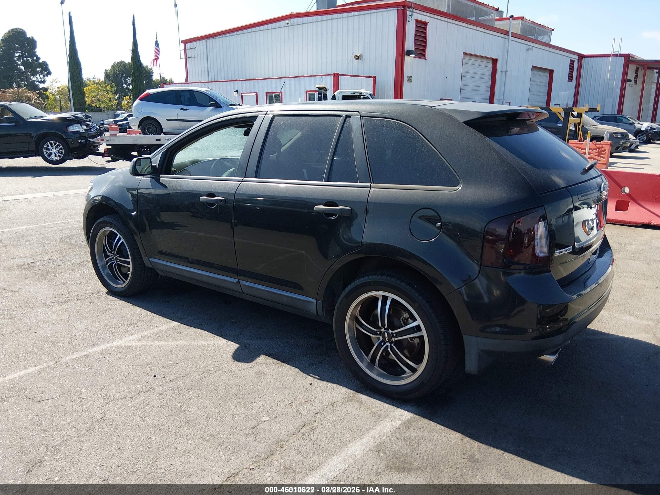 2011 Ford Edge Se Black vin: 2FMDK3GC8BBA99970