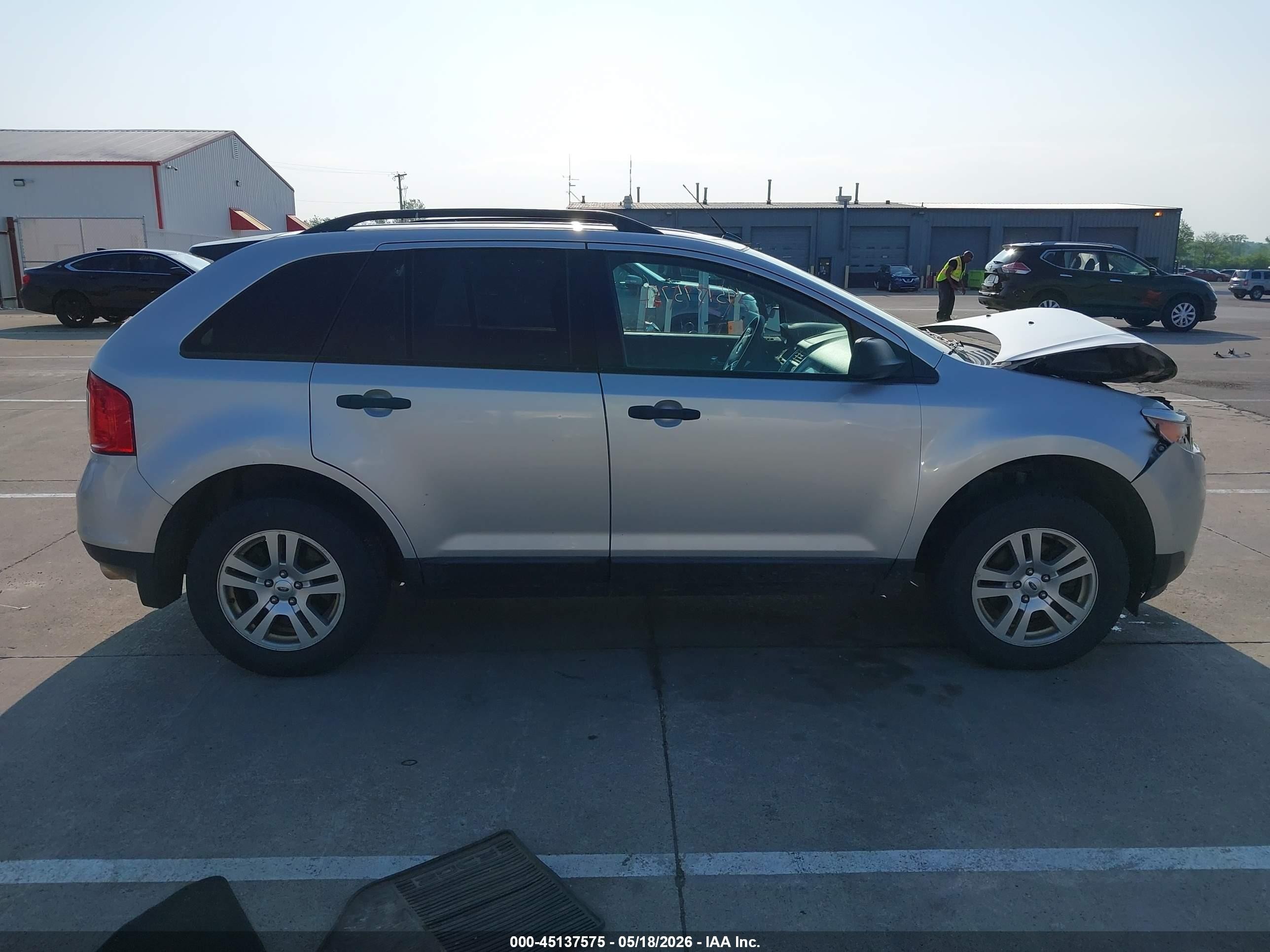2011 Ford Edge Se Silver vin: 2FMDK3GC8BBB03001