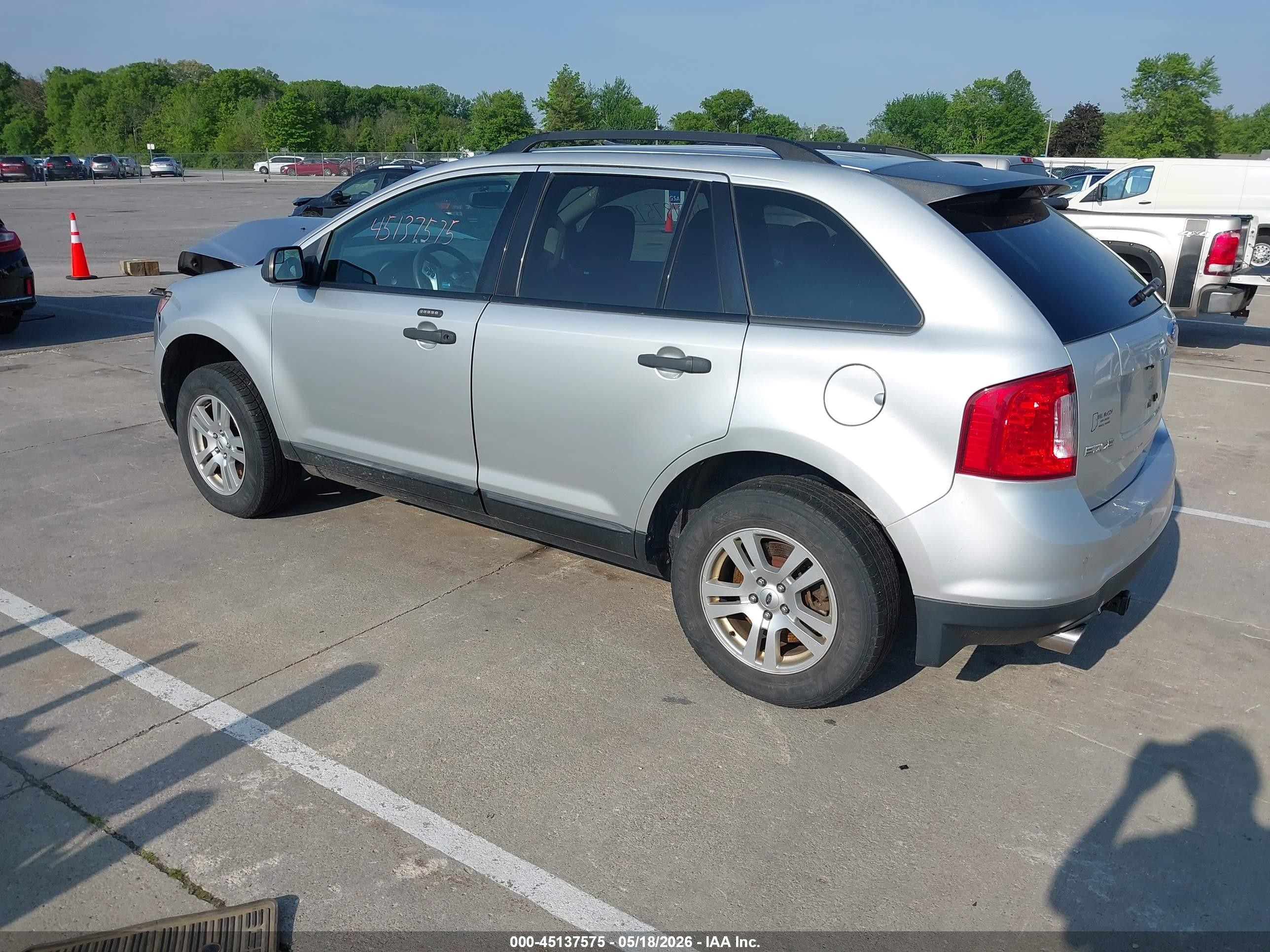 2011 Ford Edge Se Silver vin: 2FMDK3GC8BBB03001