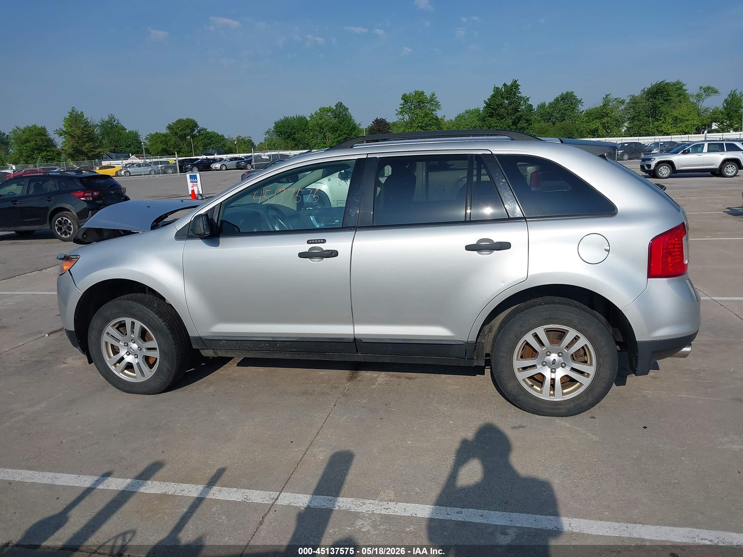 2011 Ford Edge Se Silver vin: 2FMDK3GC8BBB03001