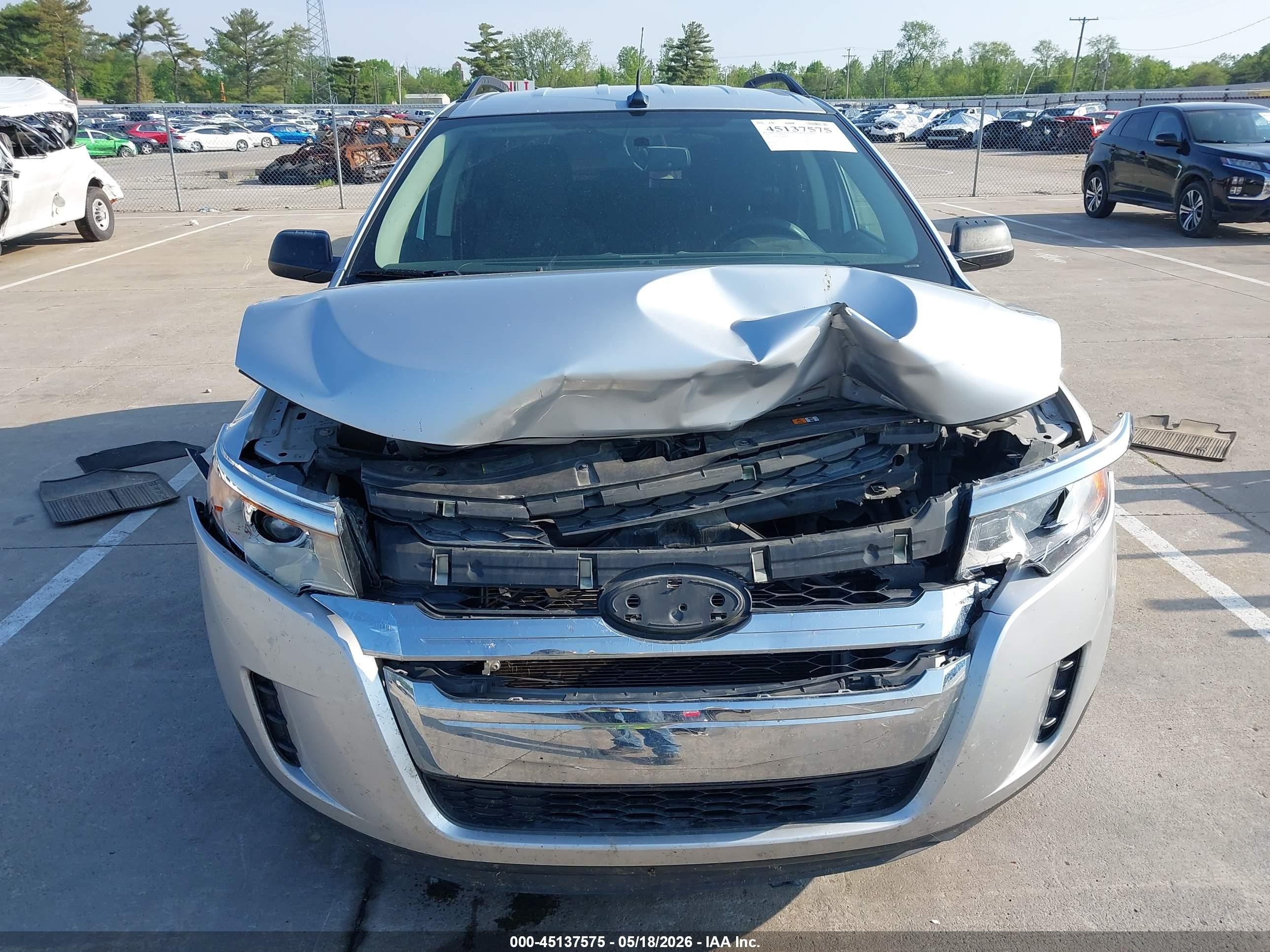 2011 Ford Edge Se Silver vin: 2FMDK3GC8BBB03001