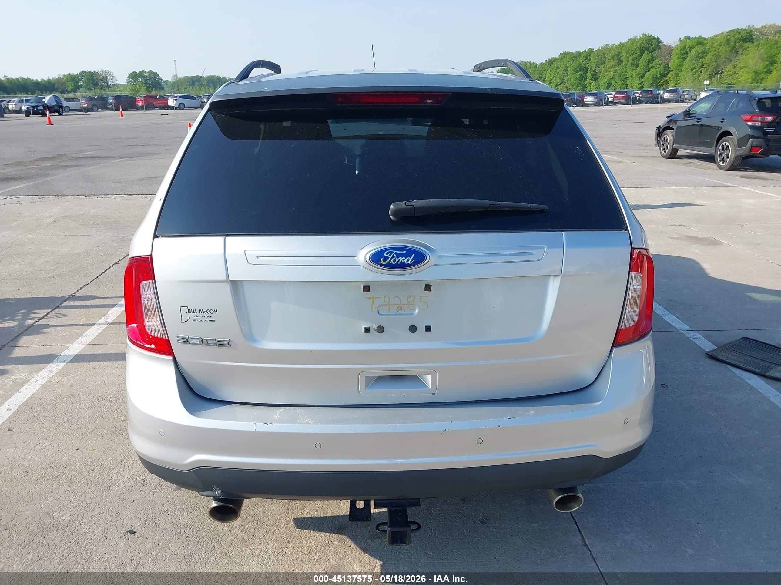 2011 Ford Edge Se Silver vin: 2FMDK3GC8BBB03001