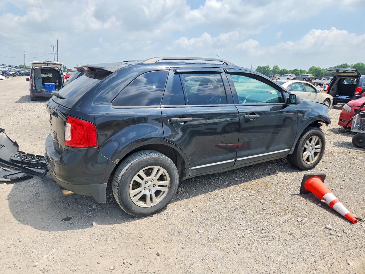 2011 Ford Edge Se Black vin: 2FMDK3GC8BBB13740