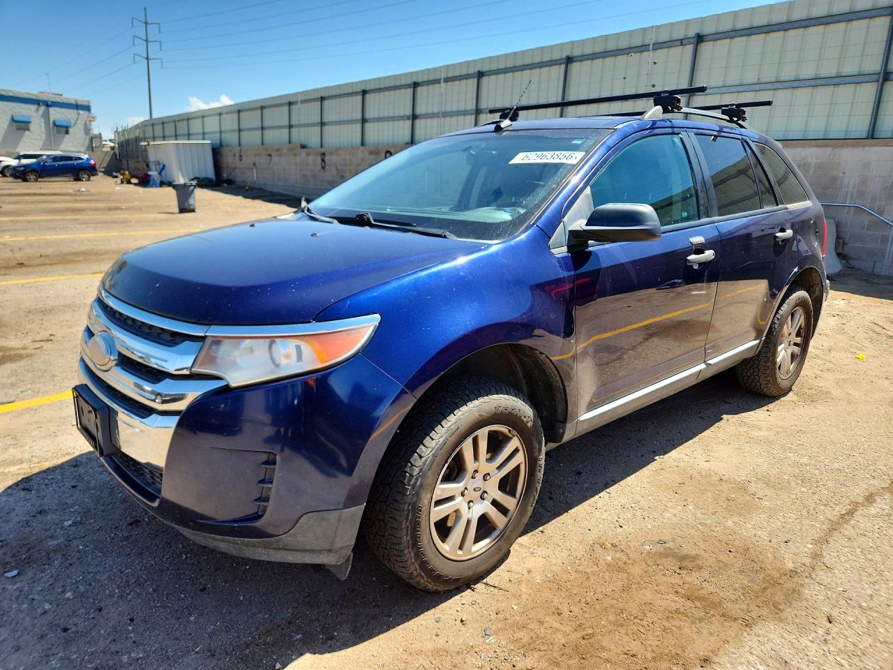2011 Ford Edge Se Blue vin: 2FMDK3GC8BBB34992