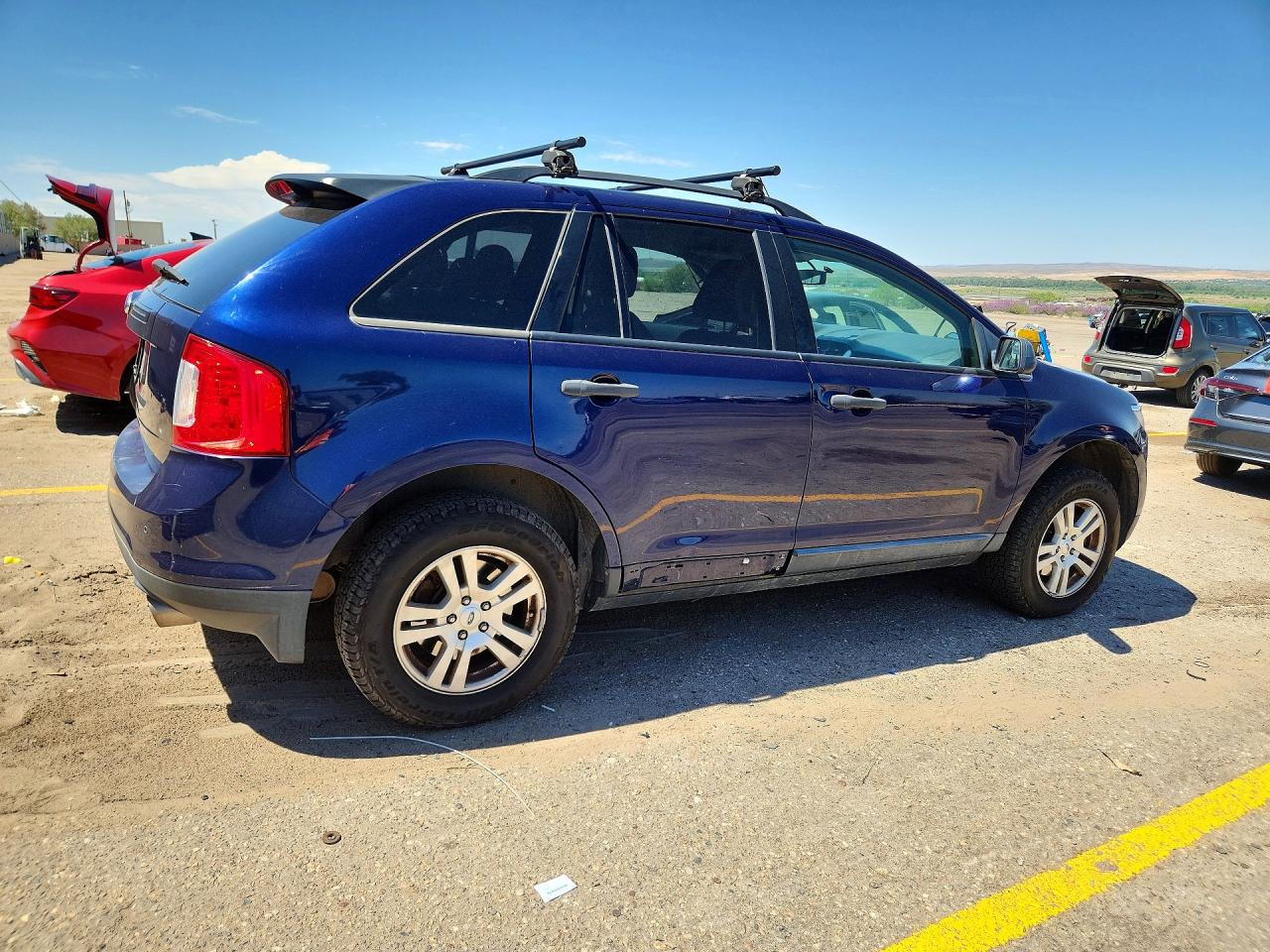 2011 Ford Edge Se Blue vin: 2FMDK3GC8BBB34992